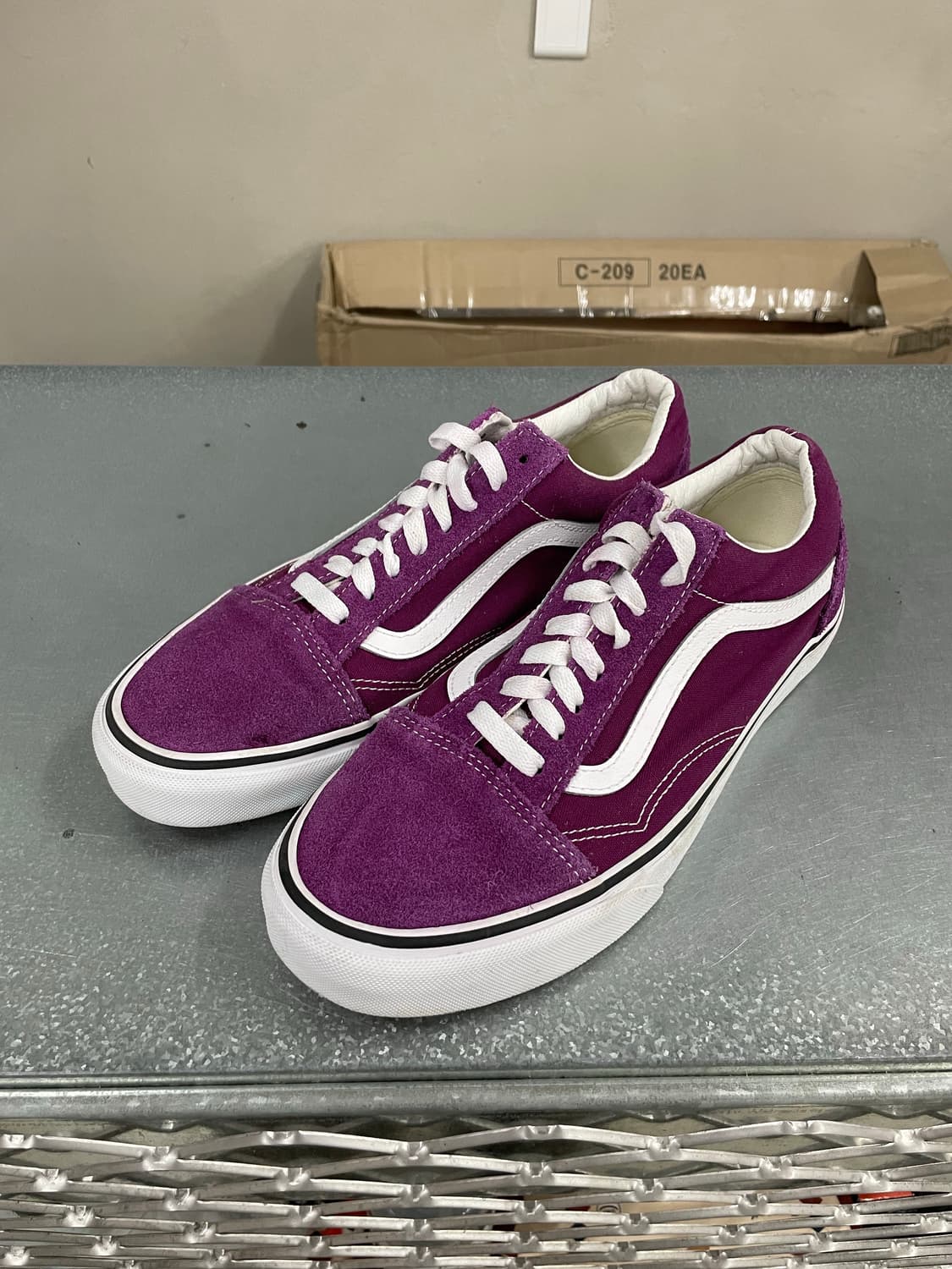 반스 올드스쿨 퍼플 270 상품이미지2