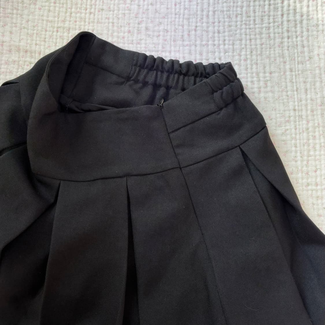 lNGNI 잉그니/ 플리츠스커트 모리걸플리츠스커트 블랙스커트 미니스커트 상품이미지3