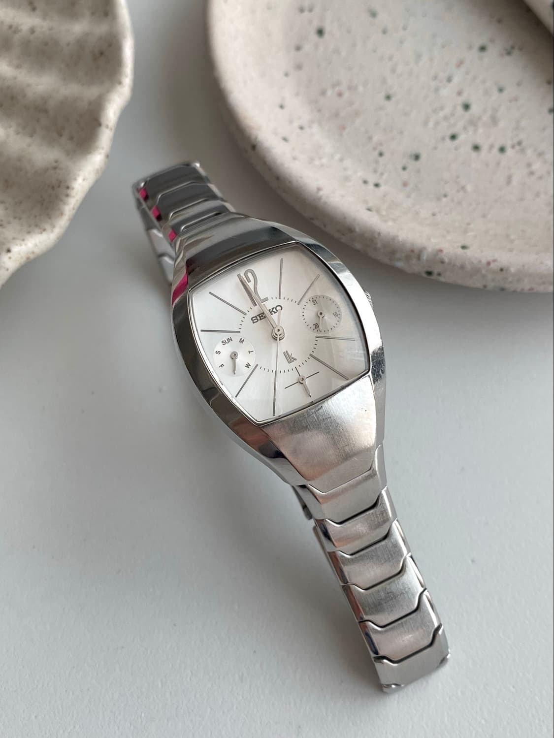 Seiko 세이코 lk 루키아 쉘 실버 화이트 상품이미지3