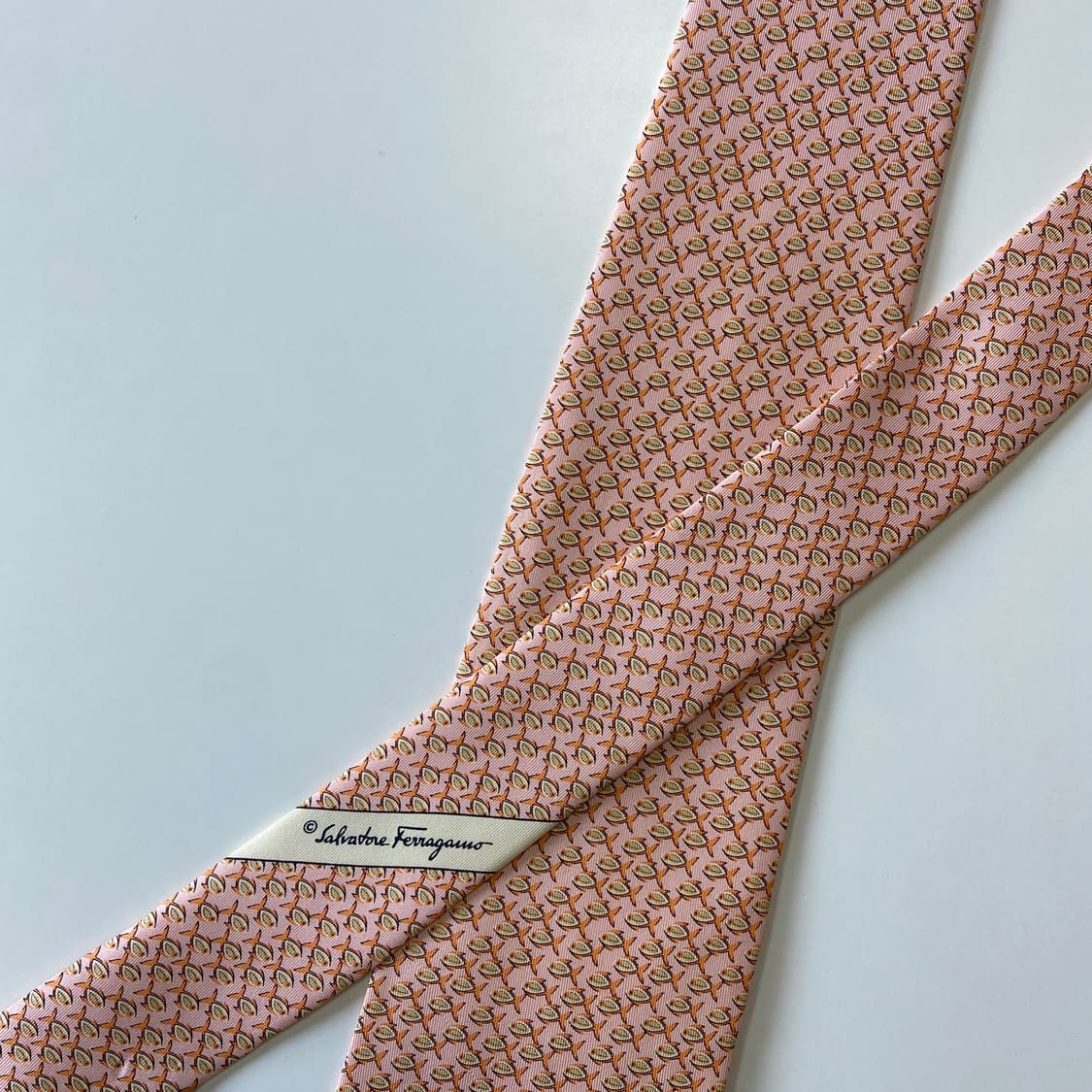페레가모(Ferragamo) 명품 정품 넥타이 상품이미지4