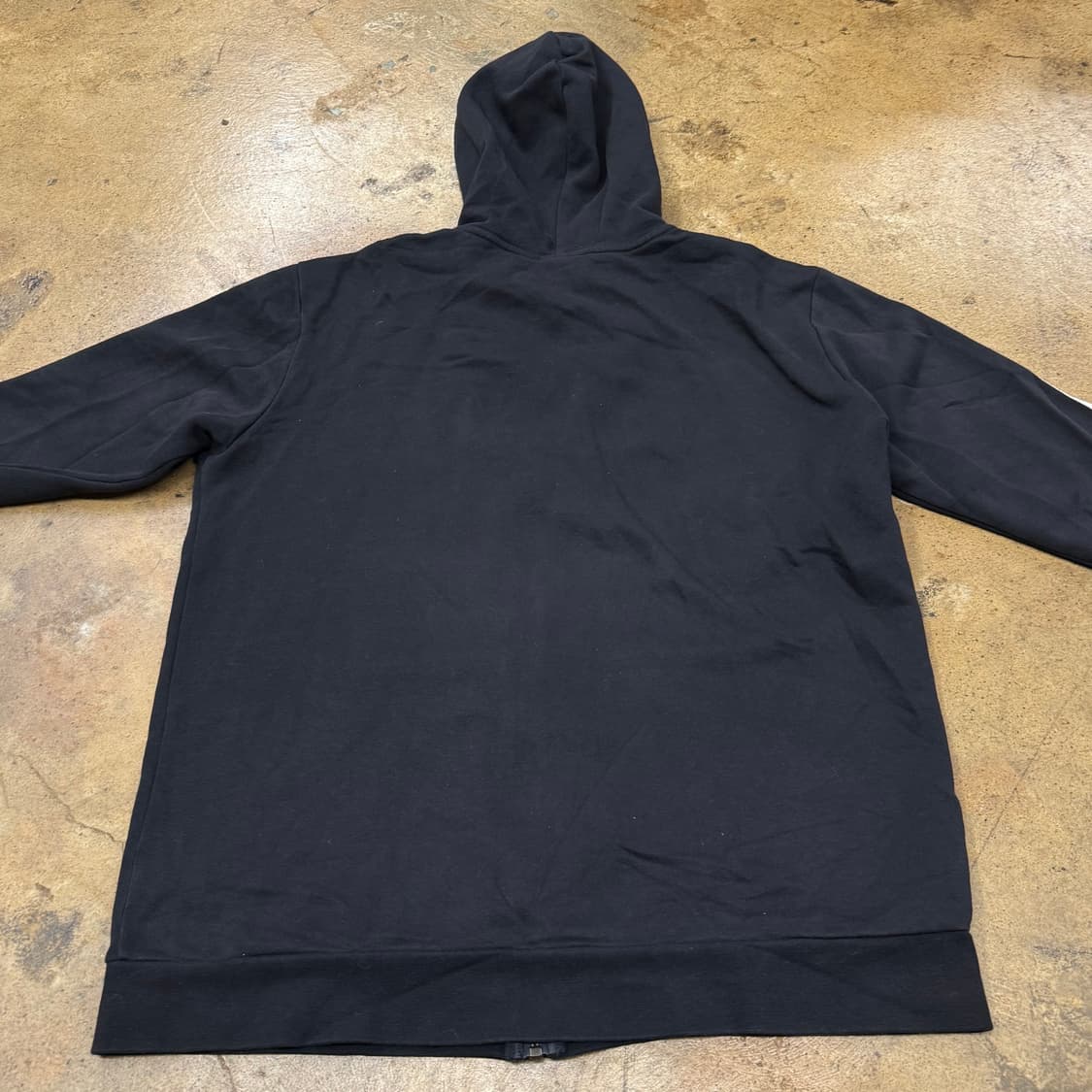 아디다스 블랙 트랙탑 후드집업 상품이미지4