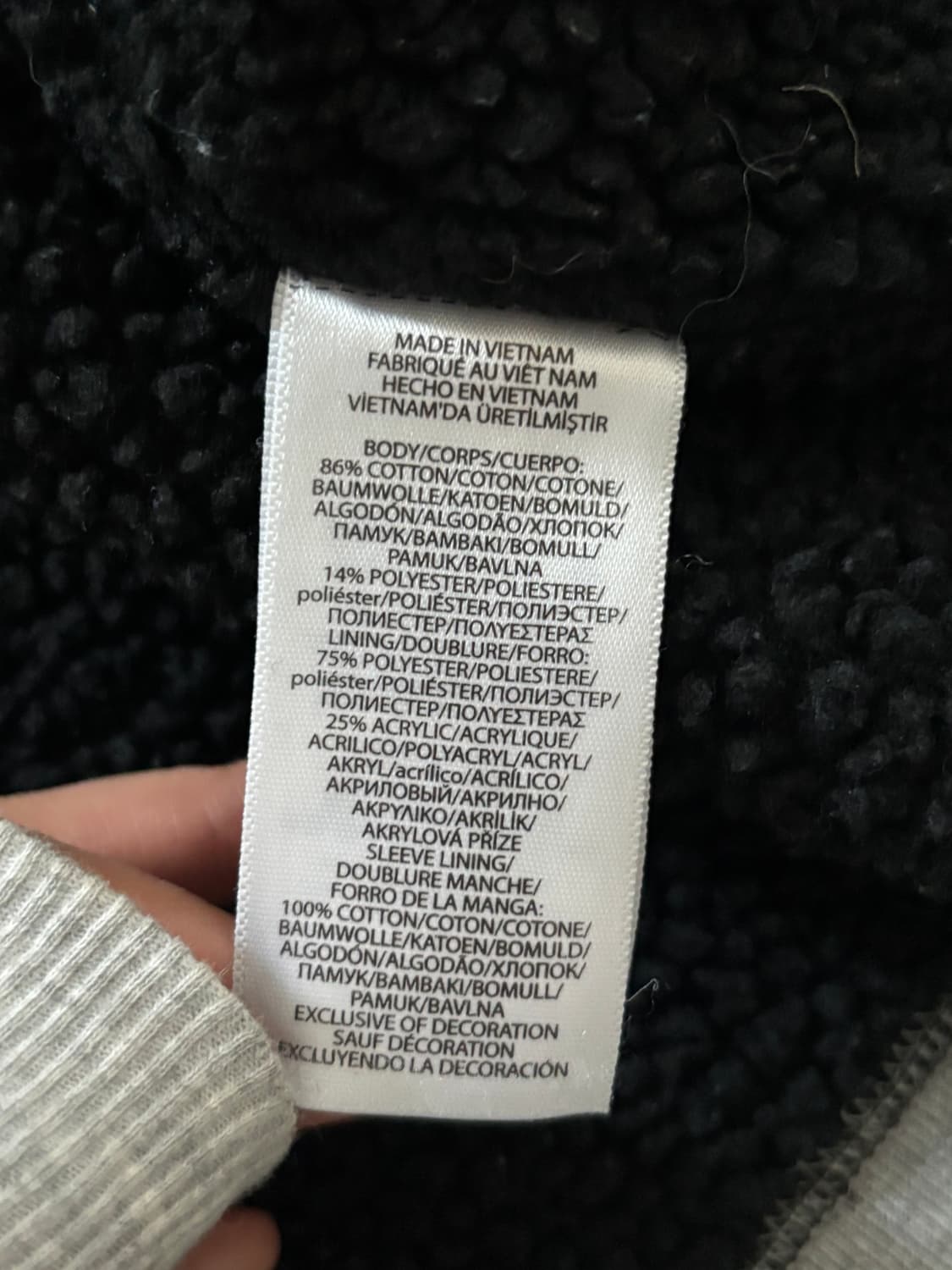 Polo 폴로 랄프로렌 신형 안감후리스 그레이컬러 후드집업  상품이미지6