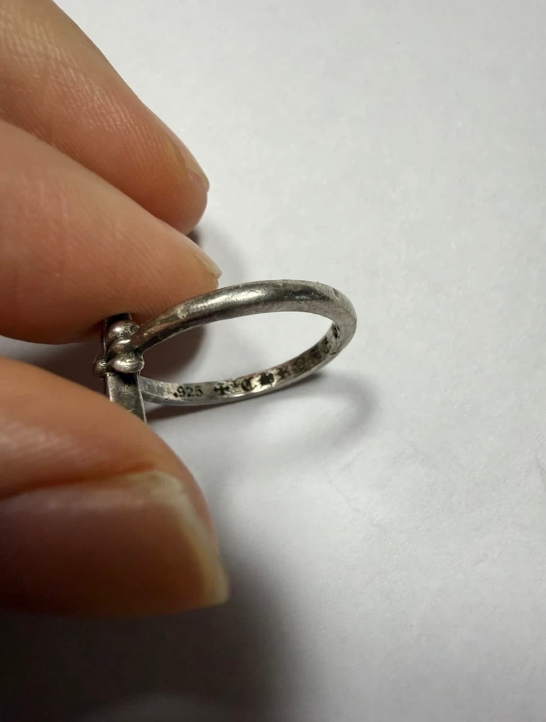 크롬하츠 크로스 버블검 링 상품이미지2