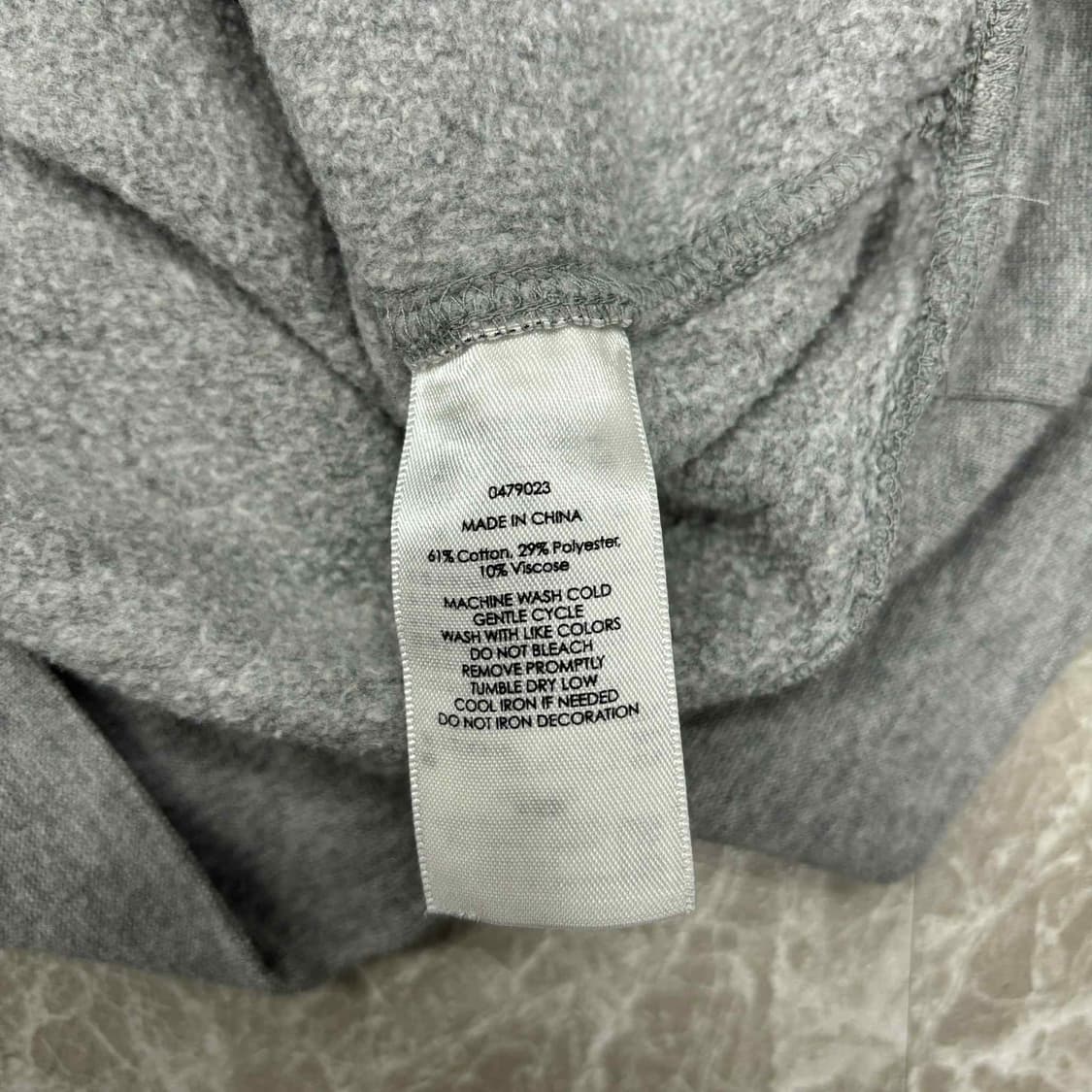 폴로 랄프로렌 빅포니 그레이 스웨트셔츠 후드티(M) 상품이미지5