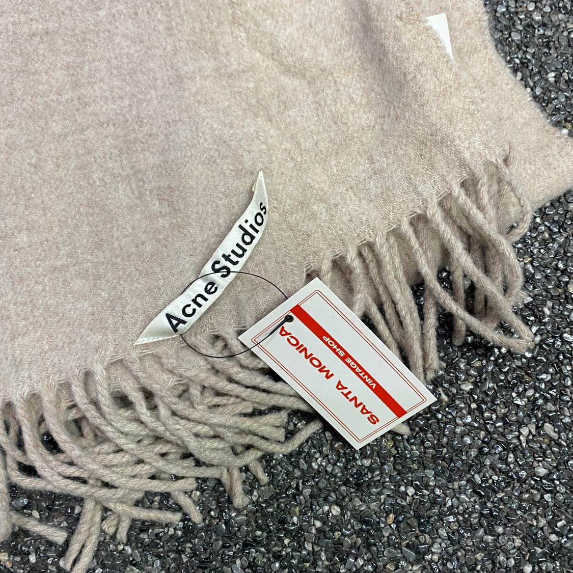 아크네 스튜디오 이태리 울 베이지 머플러 B3812 상품이미지2