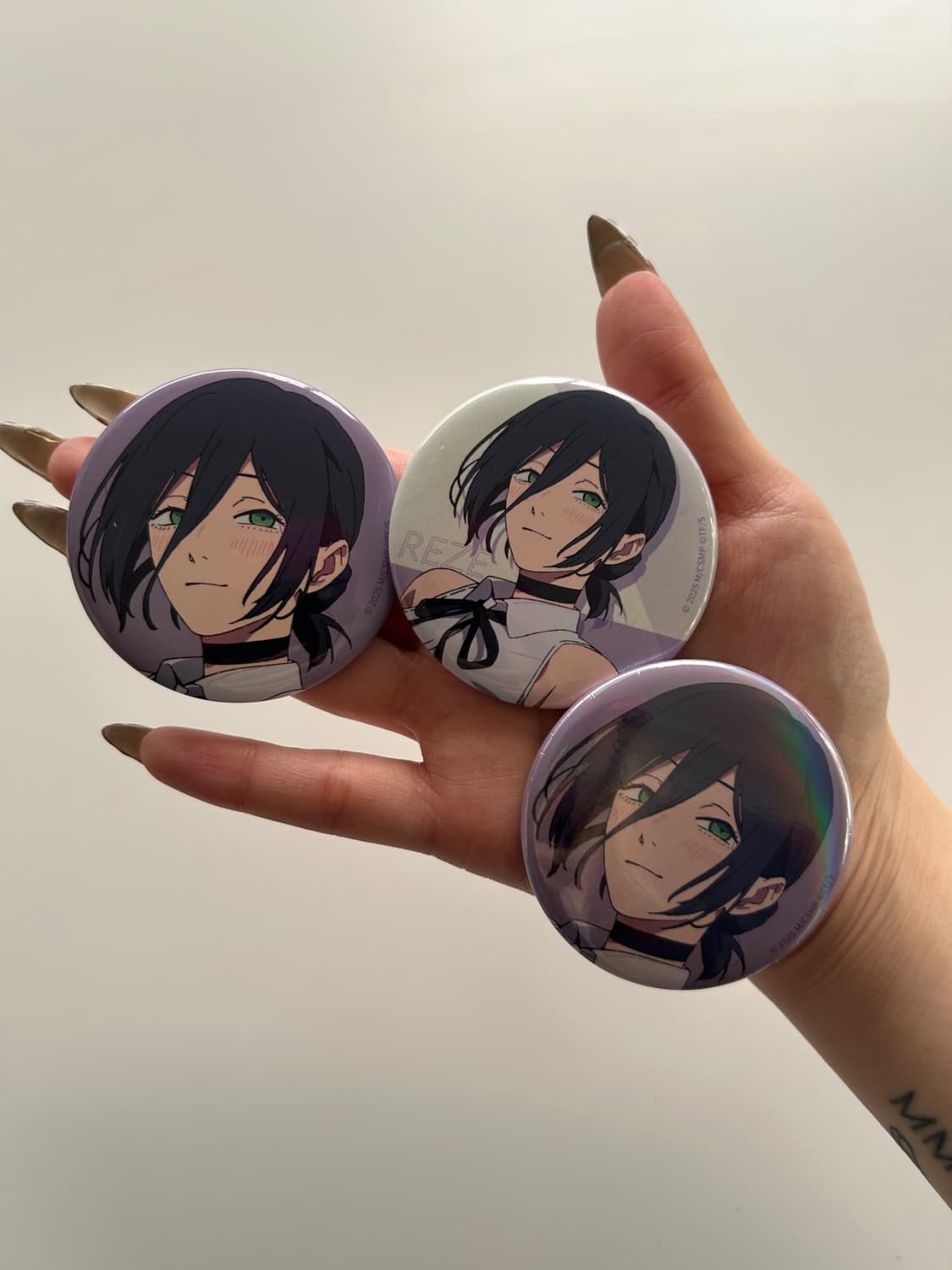chainsaw man parco can badge Reze 뱃지 상품이미지1