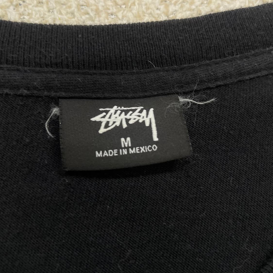 스투시 Stussy 월드투어 반팔티 블랙 상품이미지5