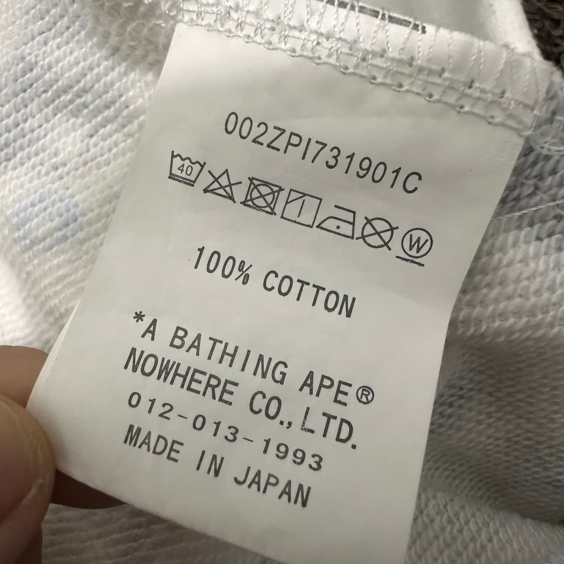 BAPE 베이프 샤크 카모 반바지 화이트 XL 상품이미지8