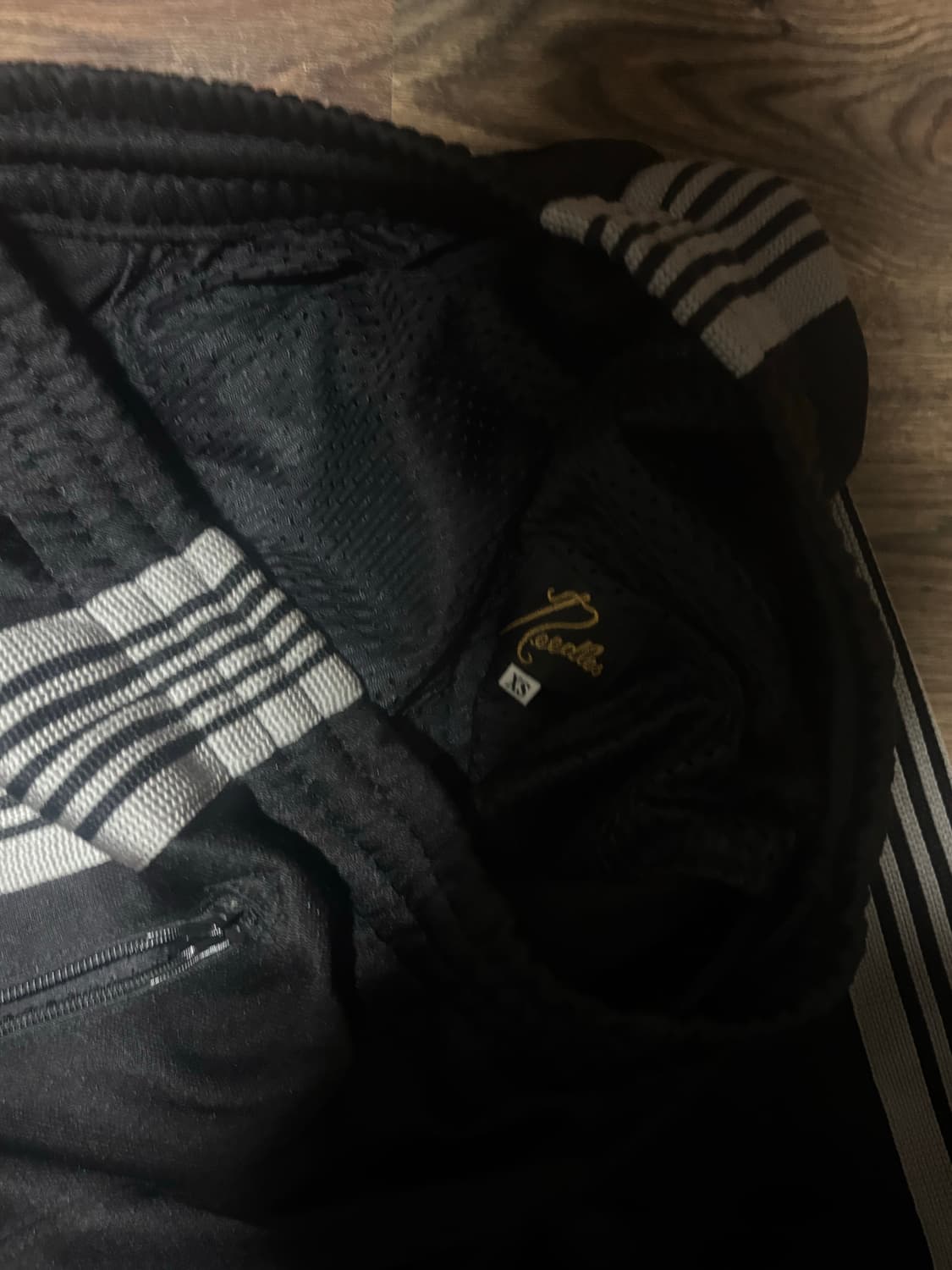 니들스 hd 트랙팬츠 (xs)  블랙 별주  상품이미지3