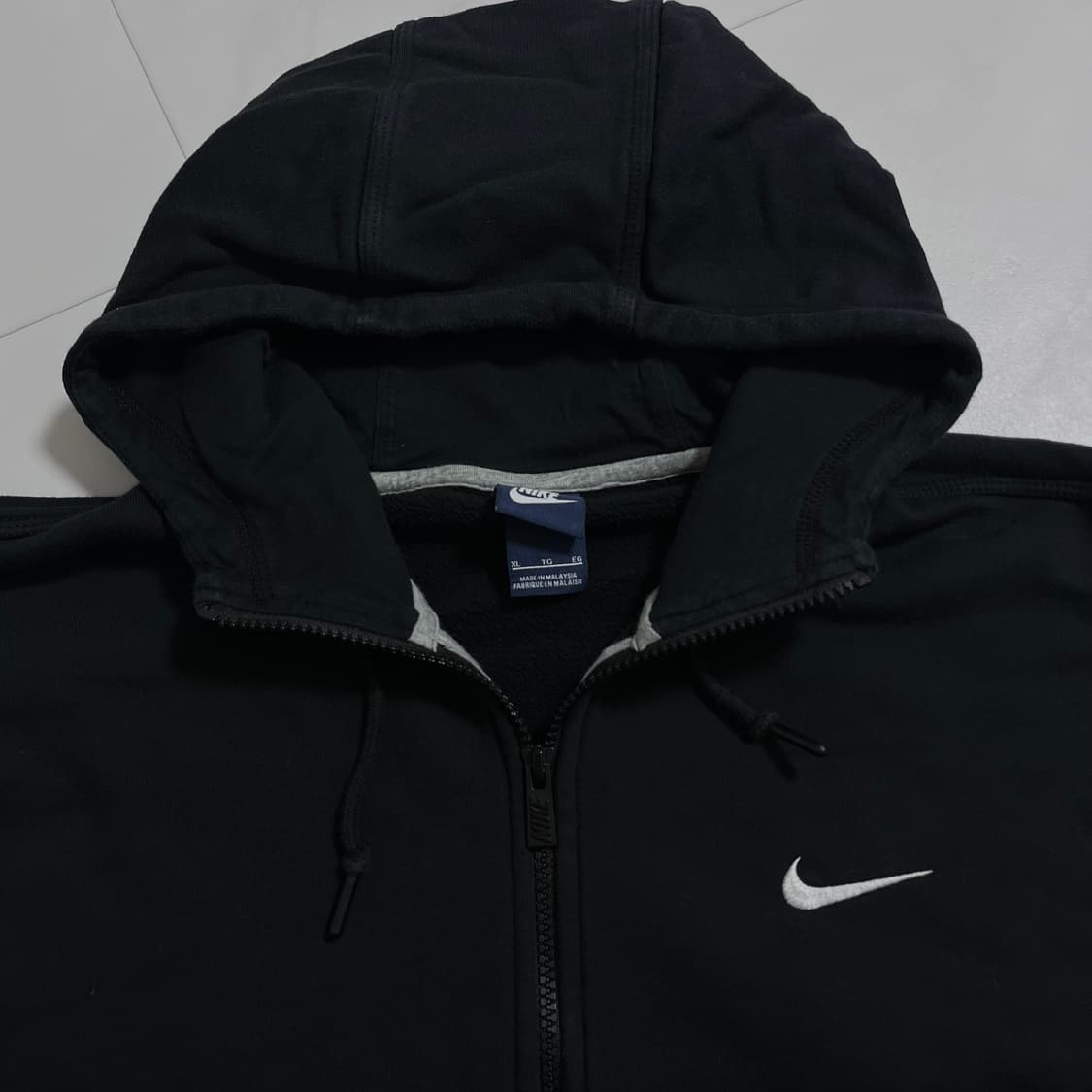 [정품] 나이키 블랙 스우시 기모 후집 [ XL ] 상품이미지3
