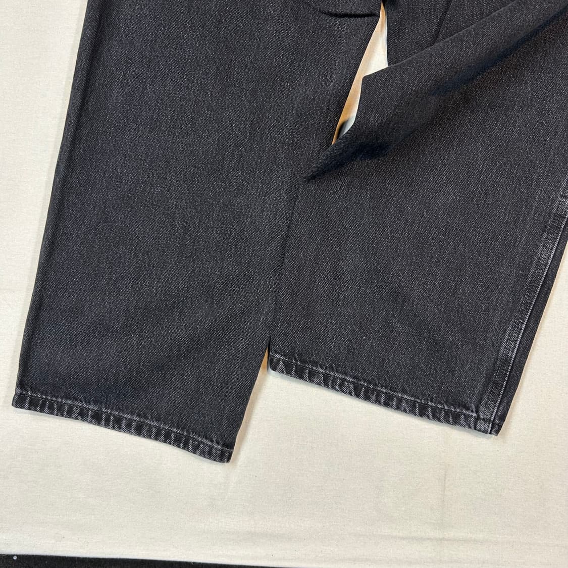 36inch) 리바이스 실버탭 블랙 카펜터 데님 팬츠 배기핏 상품이미지5