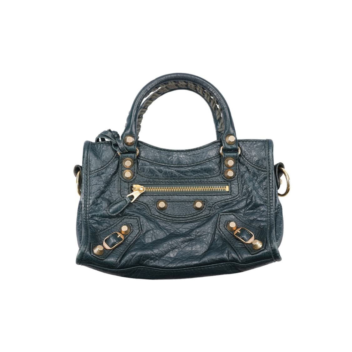 발렌시아가 309544 자이언트 골드 시티 미니백 상품이미지1