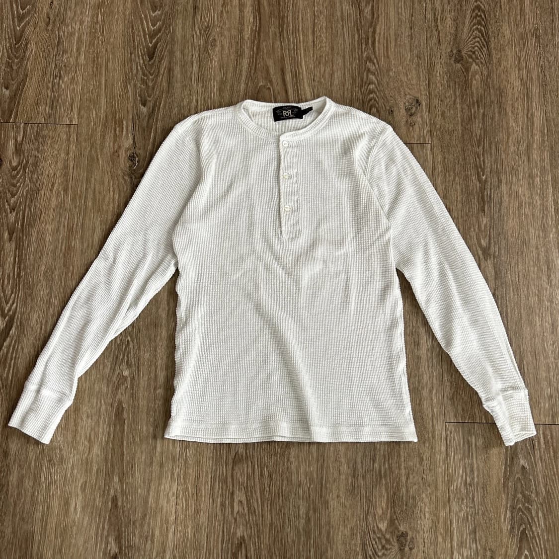 더블알엘 와플 니트 헨리 셔츠 상품이미지1