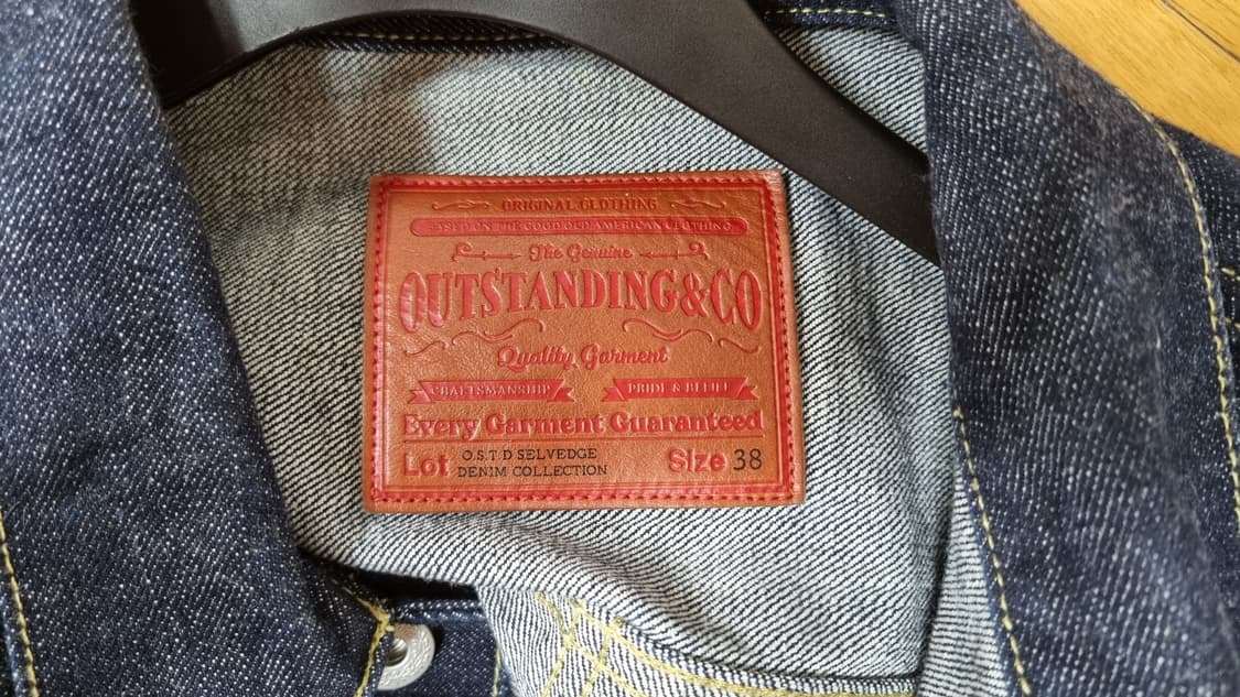 아웃스탠딩 대전판 타입1 데님자켓 (멋랩 버전) 상품이미지4