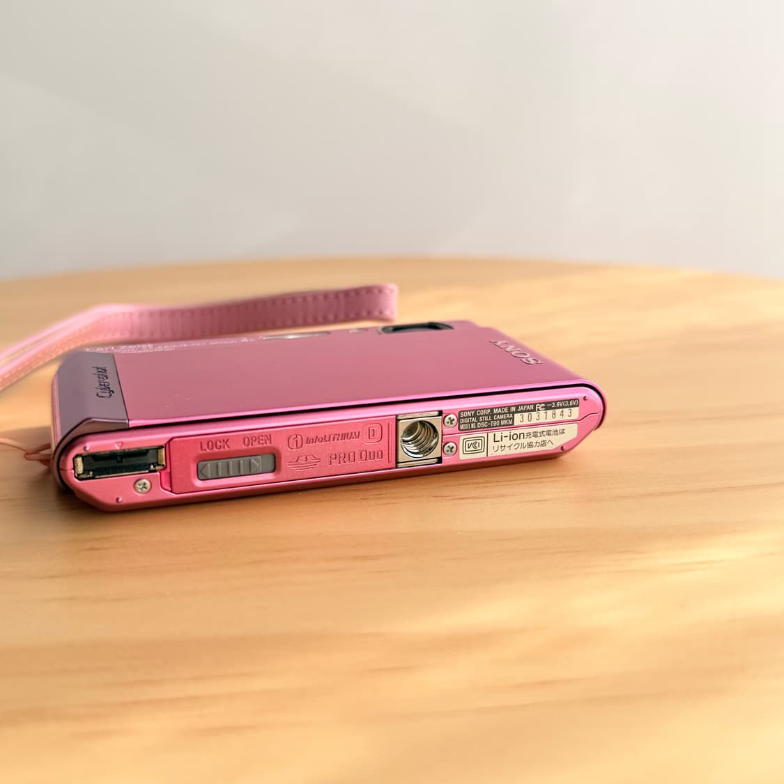 ˘◡˘ 소니 사이버샷 DSC-T90 레트로 쨍한 핑크 빈티지디카 상품이미지6