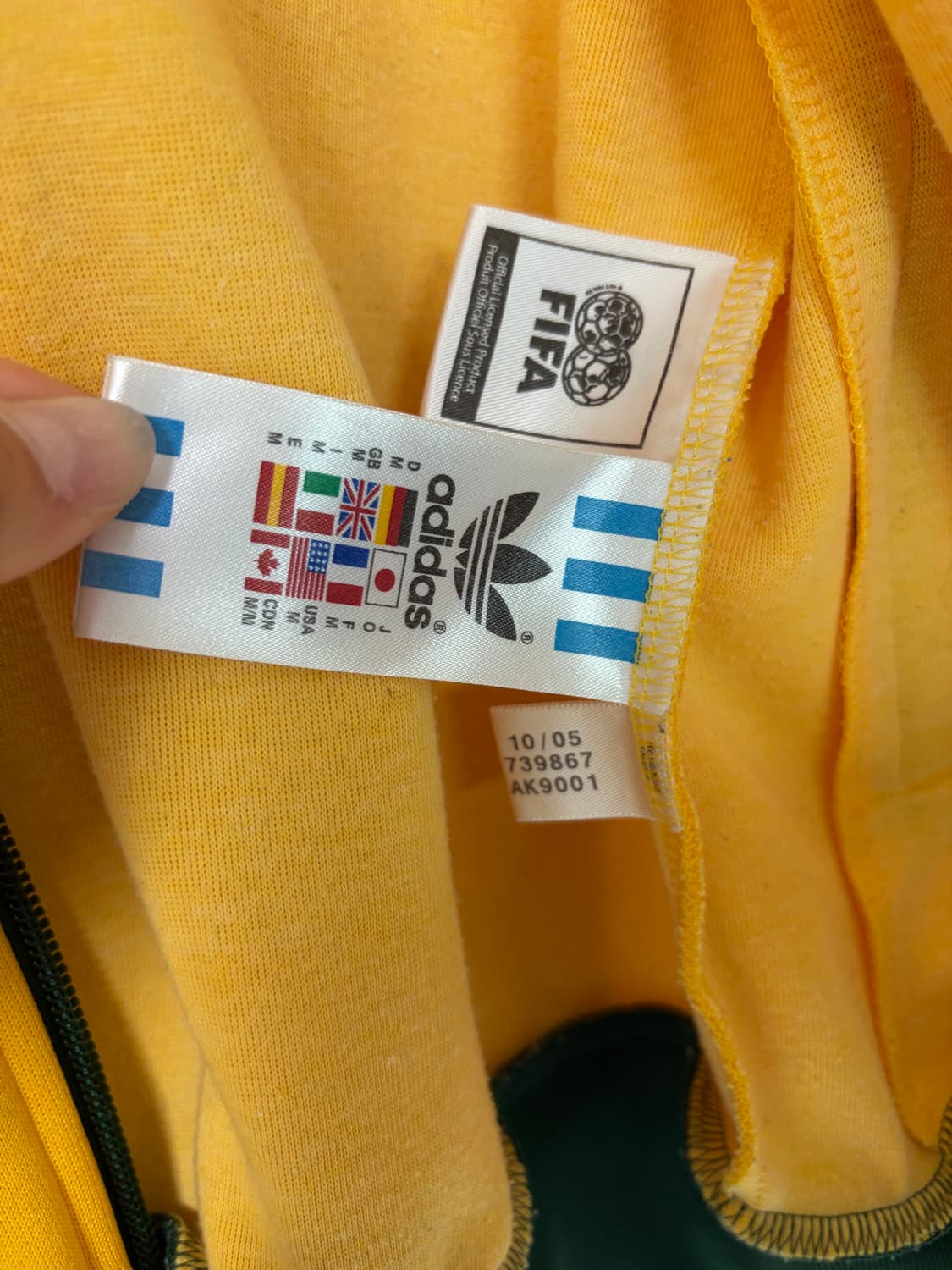 아디다스 브라질 트랙탑 M 상품이미지8