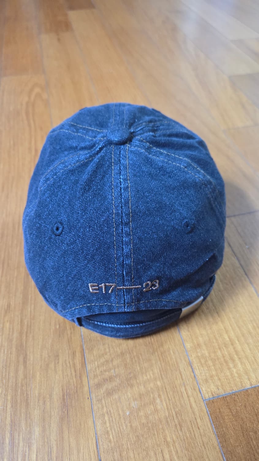 이미스 워시드 데님 볼캡 그레이 블랙   상품이미지2