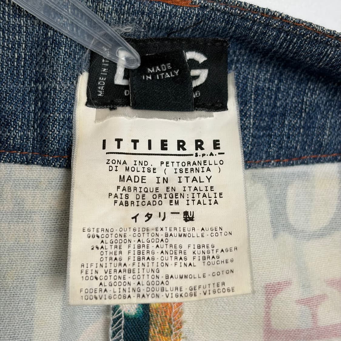 돌체앤가바나 매거진 패턴 스커트 치마 상품이미지7