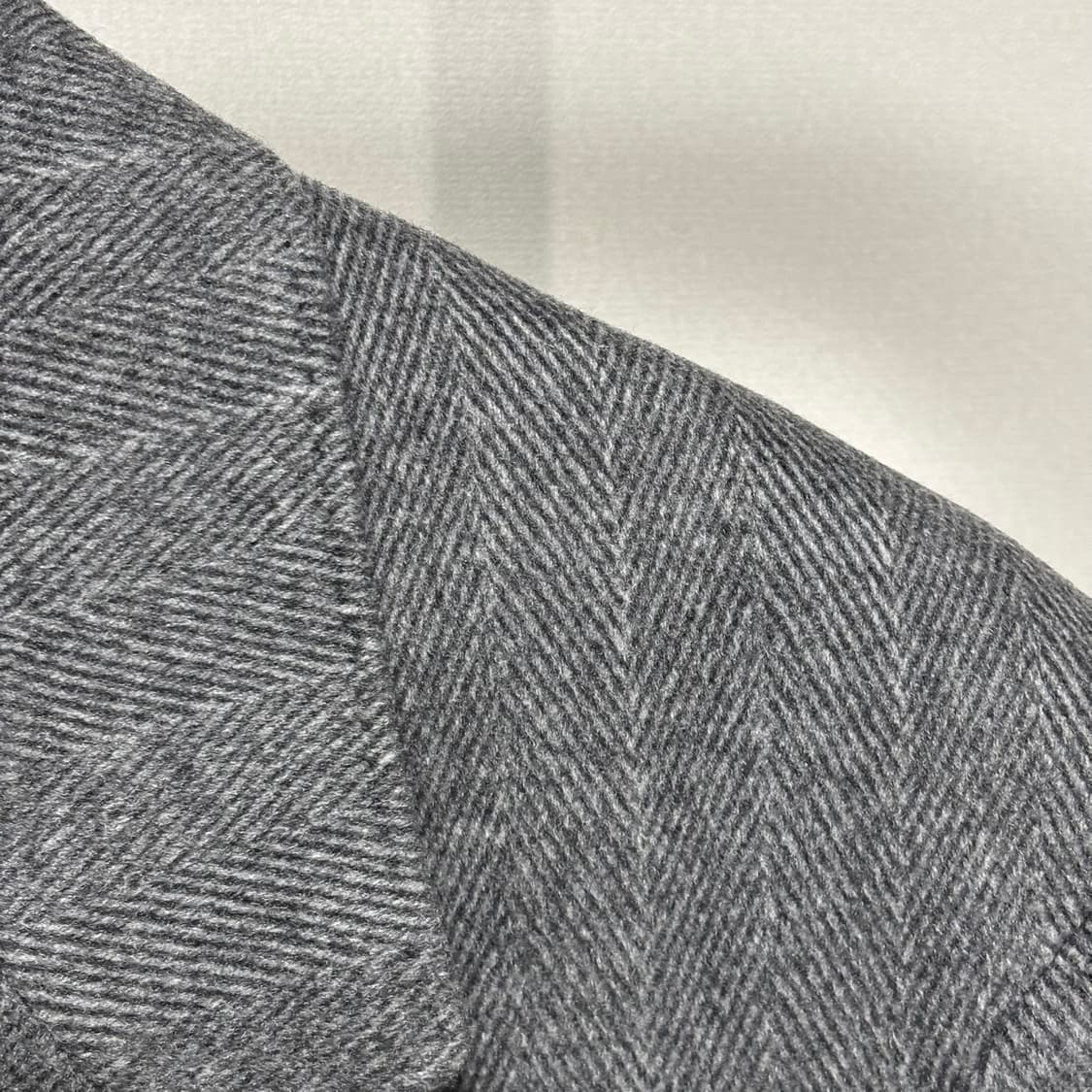 maatee&sons 마티앤선즈 캐시미어 헤링본 체스터 코트 상품이미지2