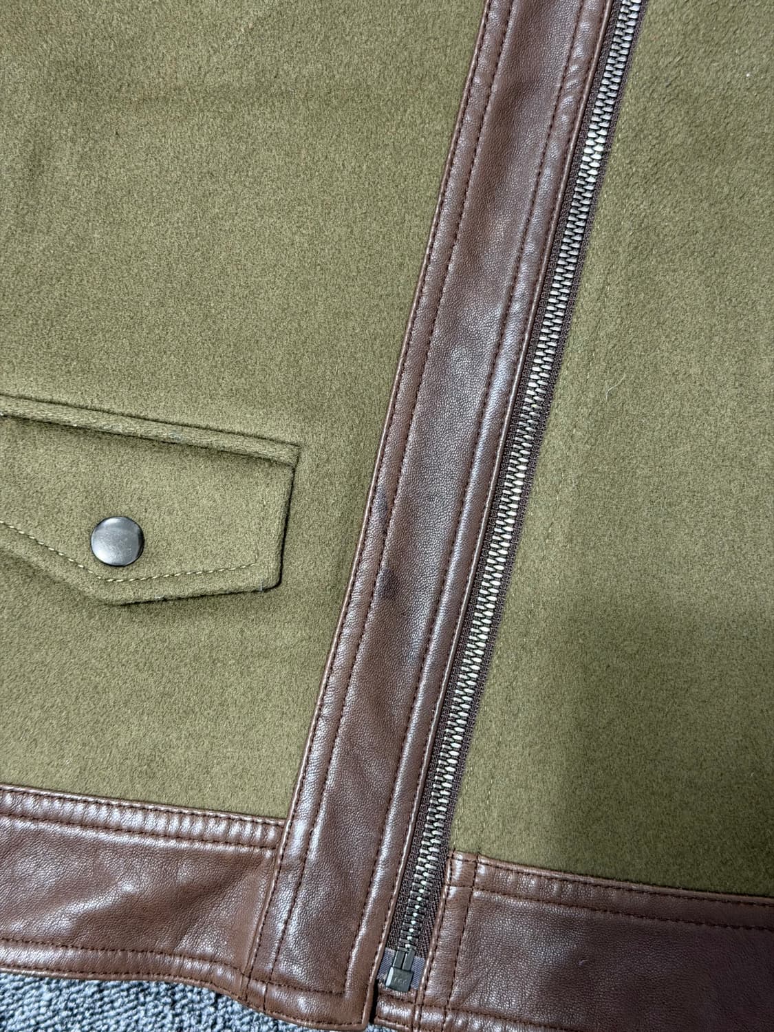 Theory Lambskin leather jacket   상품이미지10