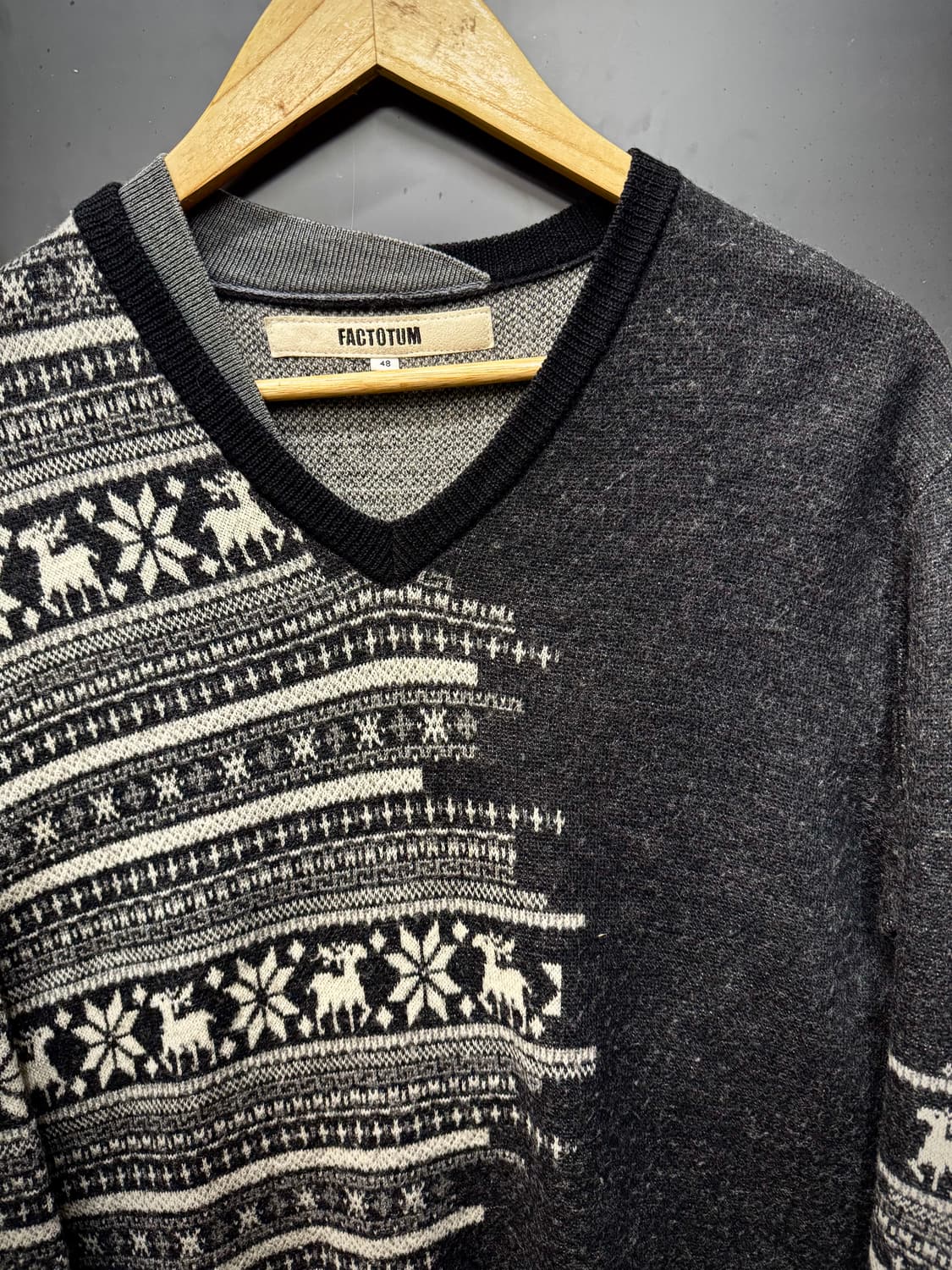 Factotum(펙토텀) Northic Pattern Knit 상품이미지2