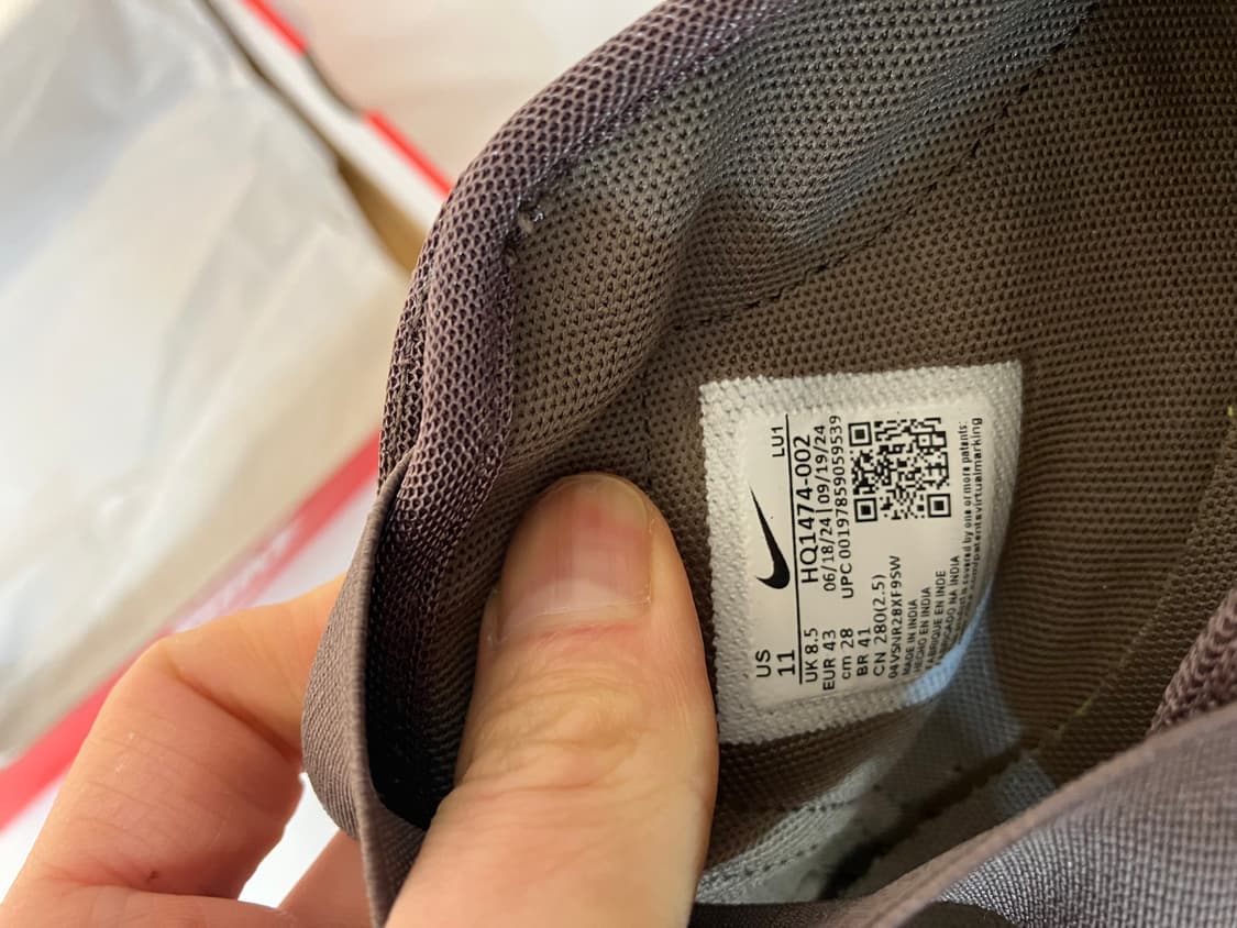 Nike 에어 리프트 스웨이드 레더 브라운 275 새상품 상품이미지9