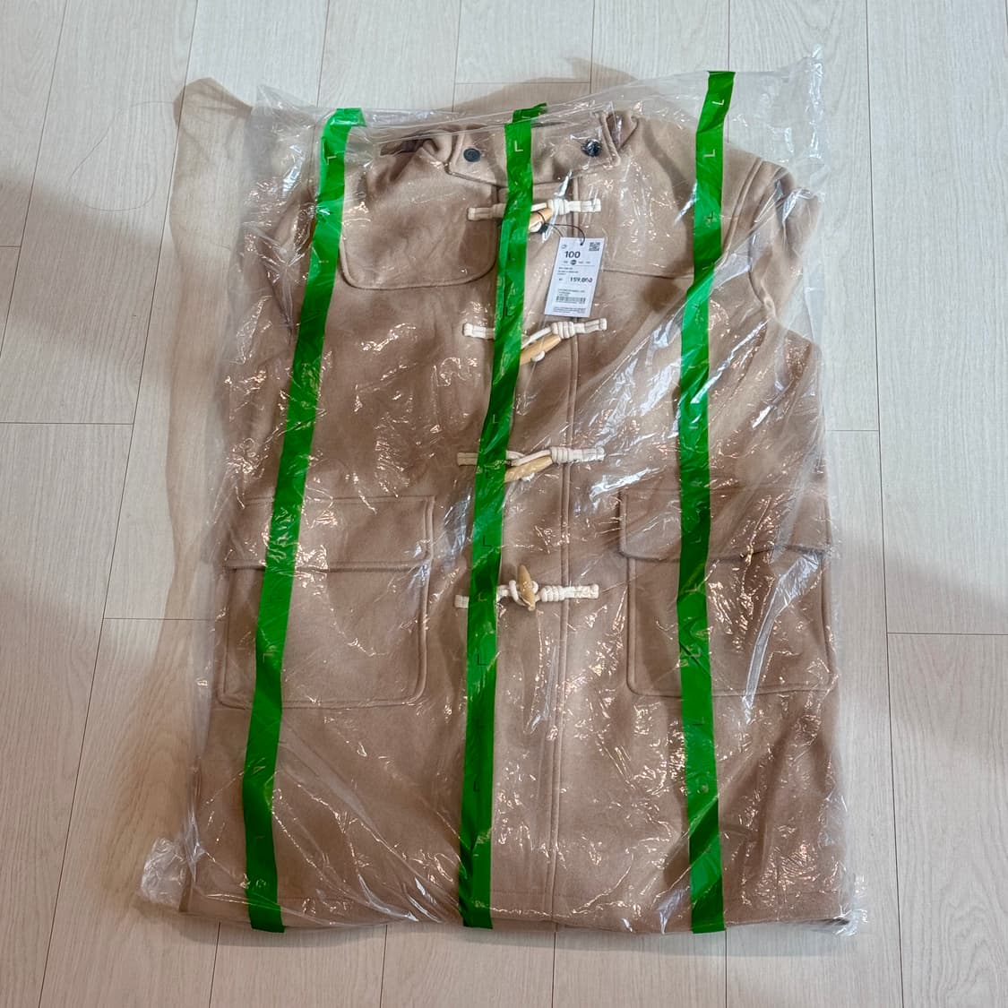 [새제품] 남자 카멜 더플코트 L 상품이미지7