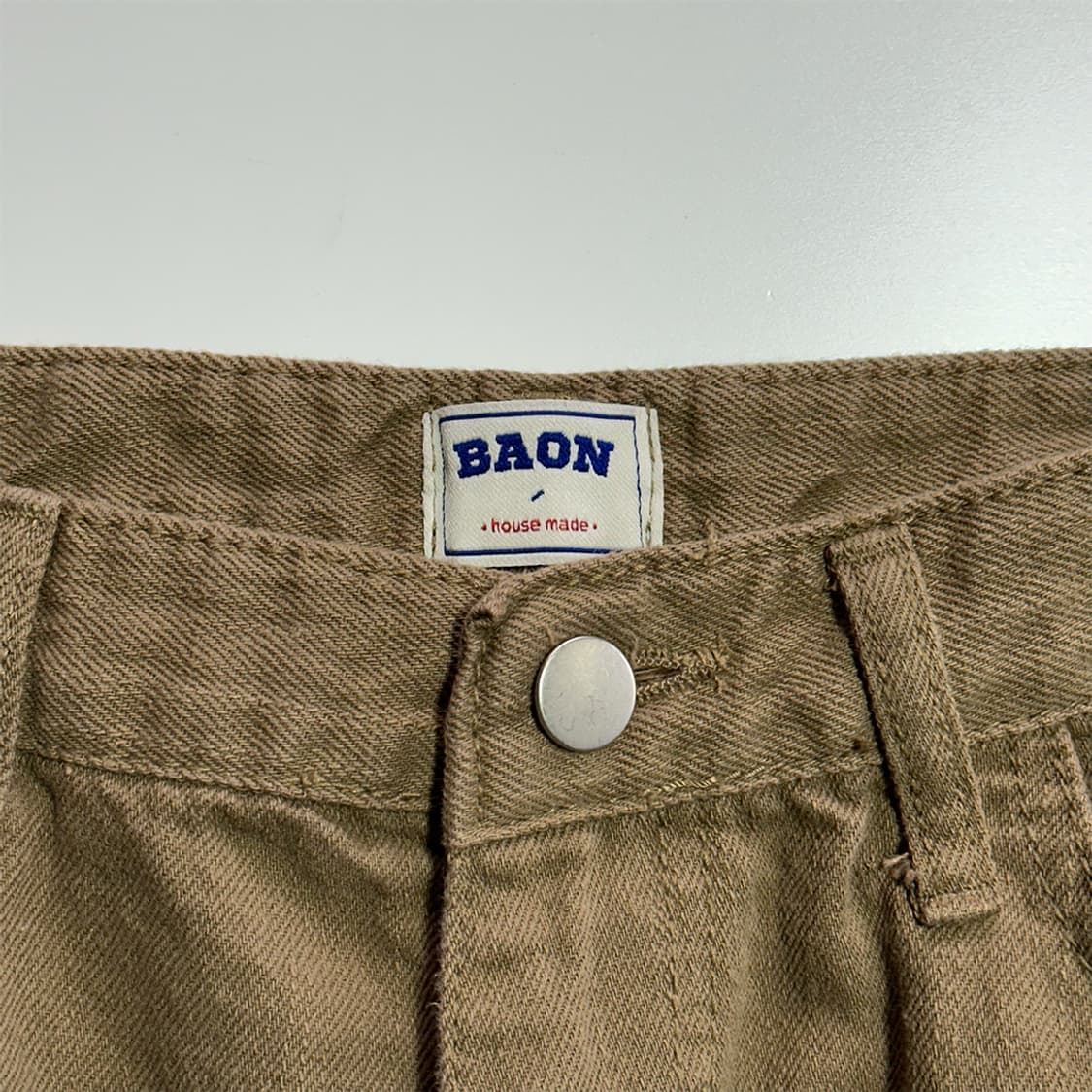 바온 브라운 트러커 팬츠 상품이미지3