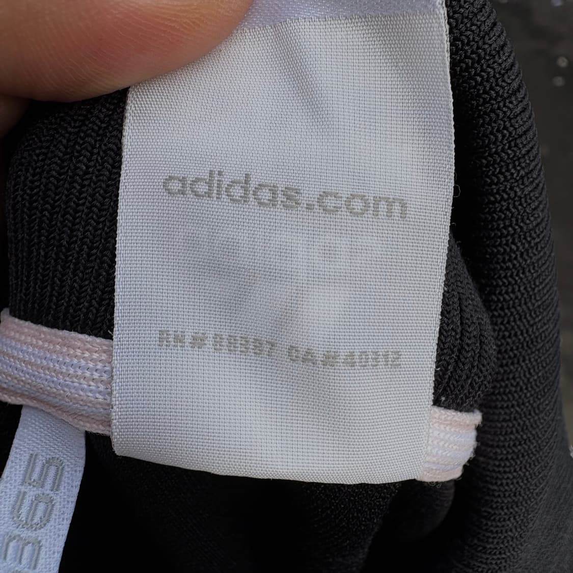 00s 아디다스 블랙 포인트 라인 올드스쿨 져지 M 상품이미지9