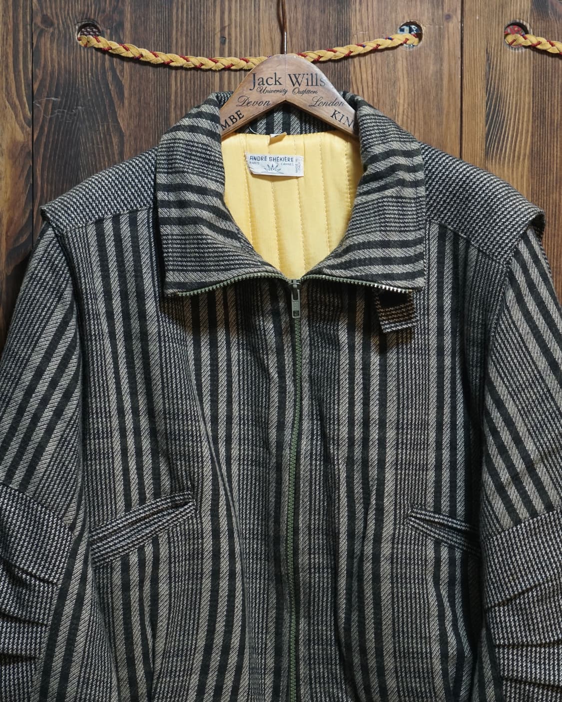 이태리 Andre Ghekiere 헤링본 자켓 상품이미지2