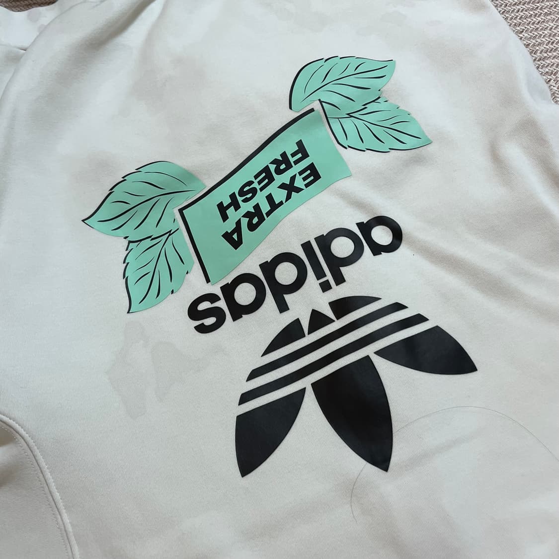 [정품] 아디다스 아이보리 트레포일 후집 [ M ] 상품이미지9