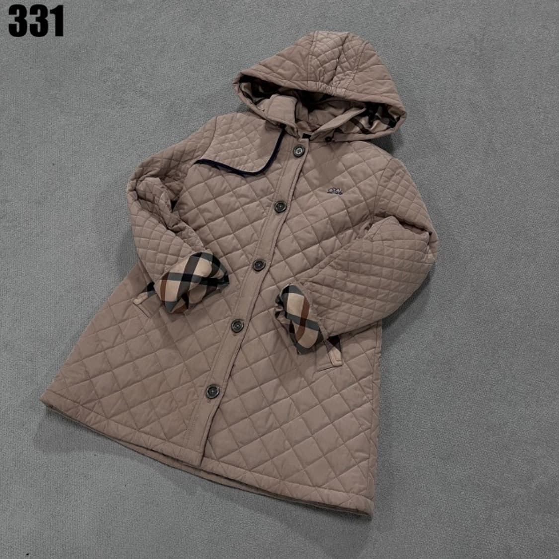 닥스 퀄팅 후드 커트 아동용 상품이미지1