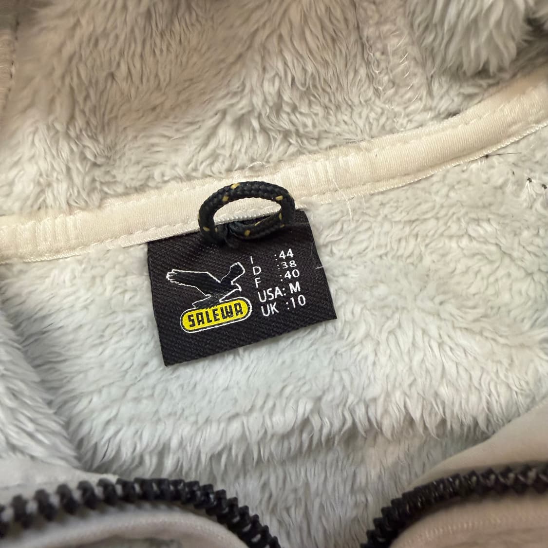 살레와 (W) 페이즐리 패턴 후드 플리스 트레킹 재킷 상품이미지3