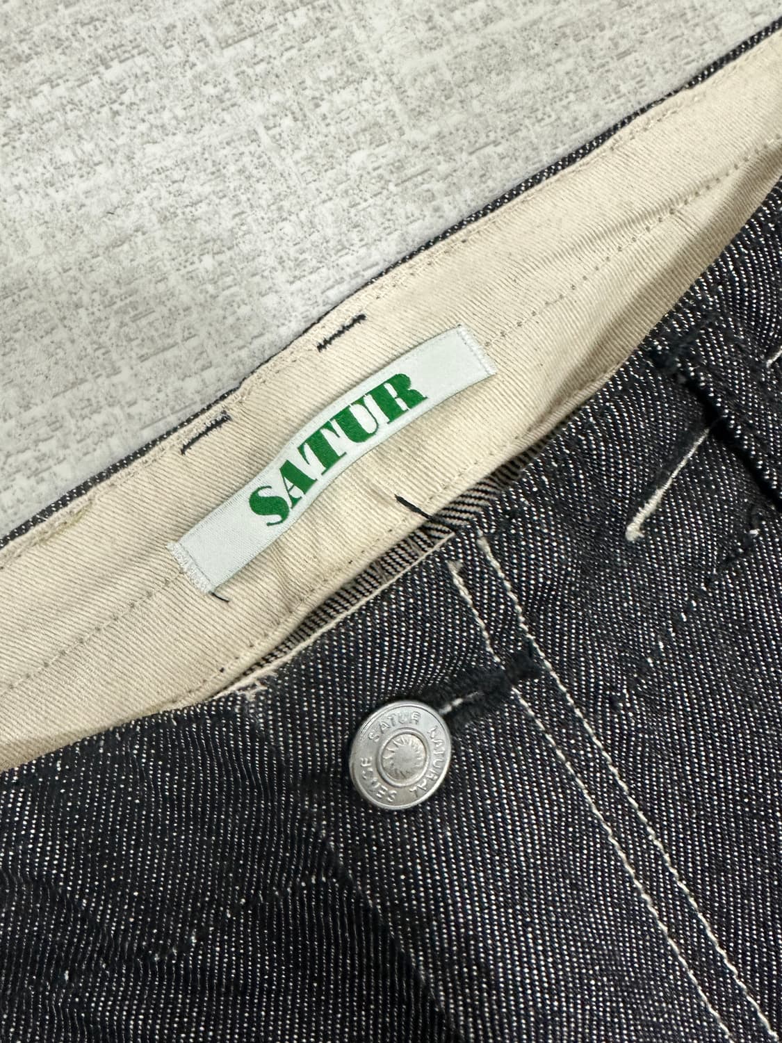 SATUR 흑청 팬츠  상품이미지3