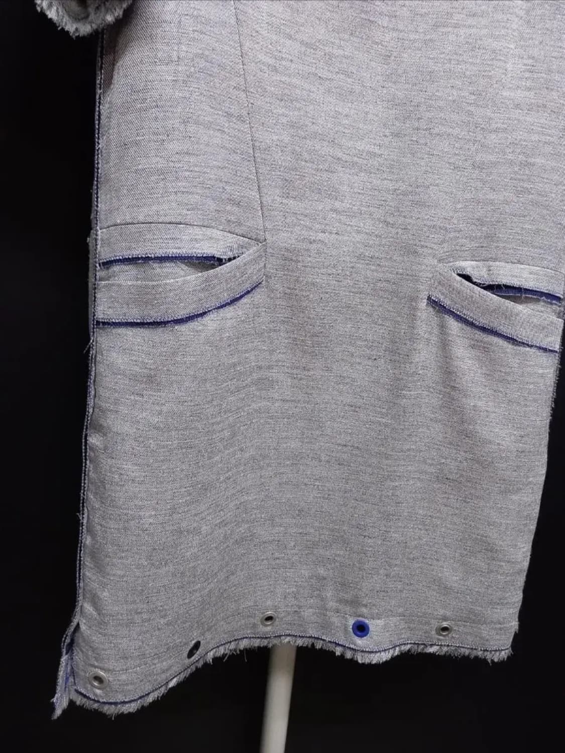 SJSJ 춘하 일자 박시핏 미디 원피스 44 상품이미지7