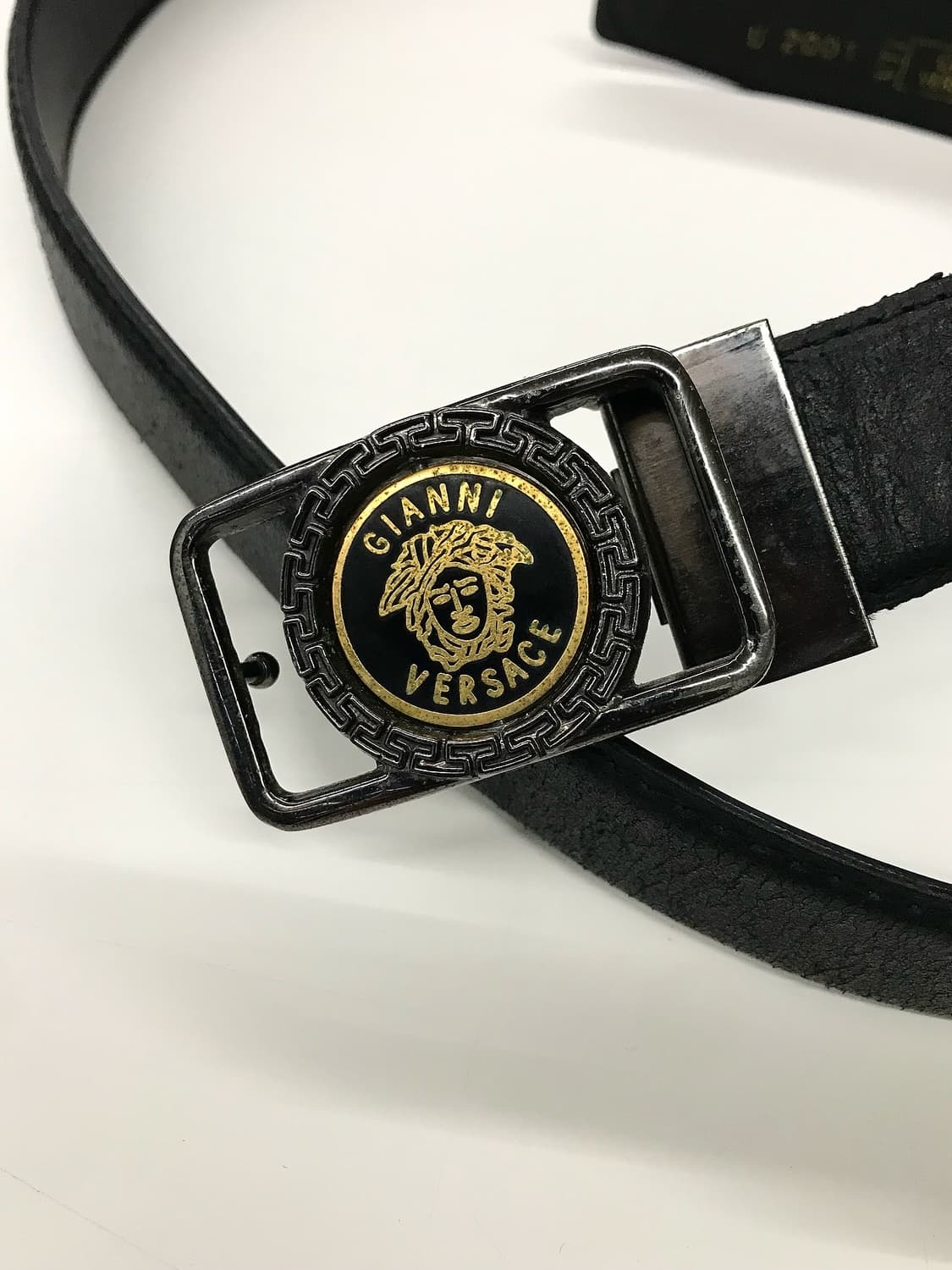 베르사체 메두사 레더 벨트 상품이미지1