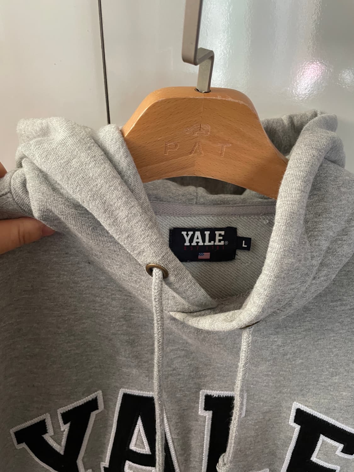 예일 헤비 코튼 후드 티셔츠L 남여공용 상품이미지3