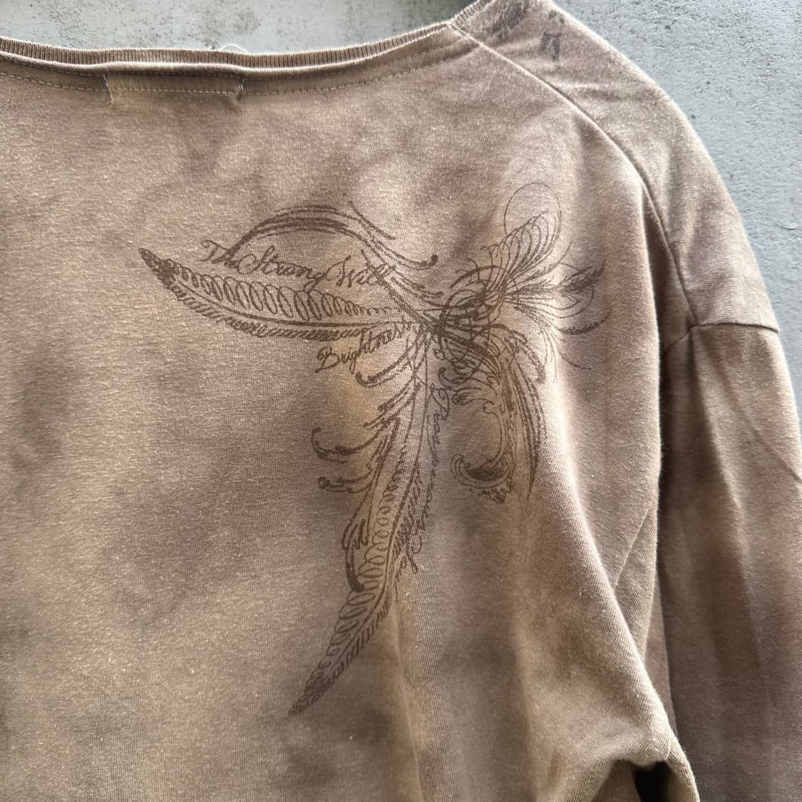 (rare) semantic design bohemian t shirt 상품이미지4