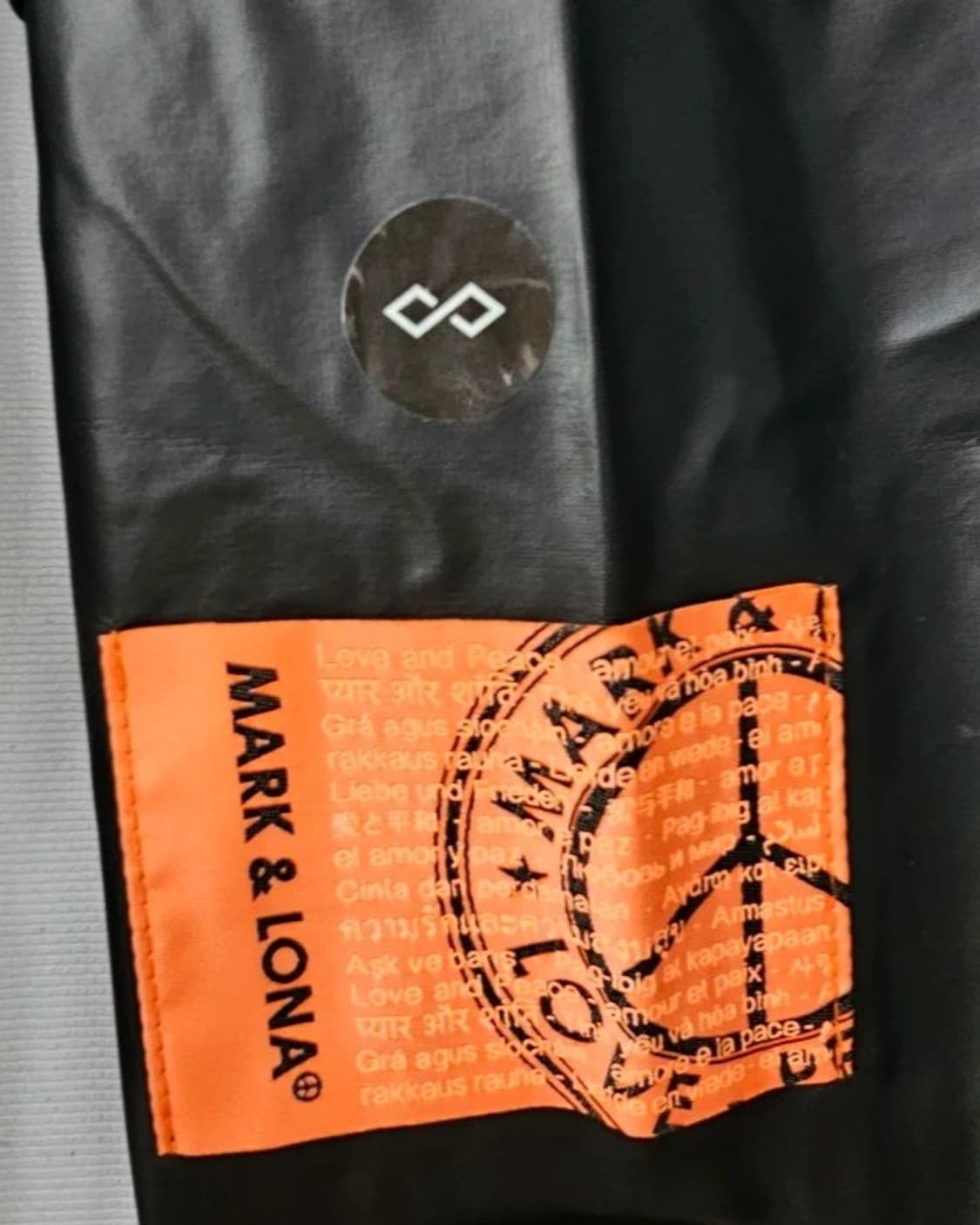 마크앤로나 블랙 아노락 바람막이 자켓 M 상품이미지7