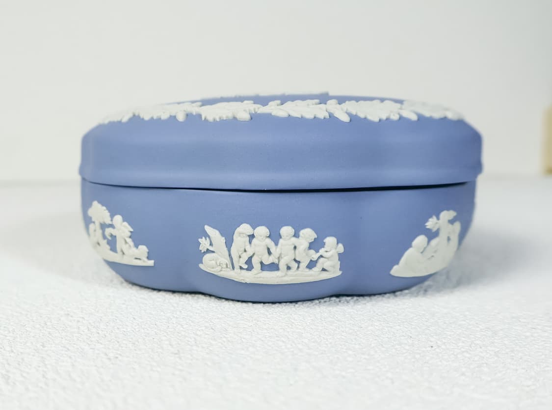[영국앤틱] 웨지우드 제스퍼웨어 트링켓박스 보석함_ 페일블루 상품이미지8