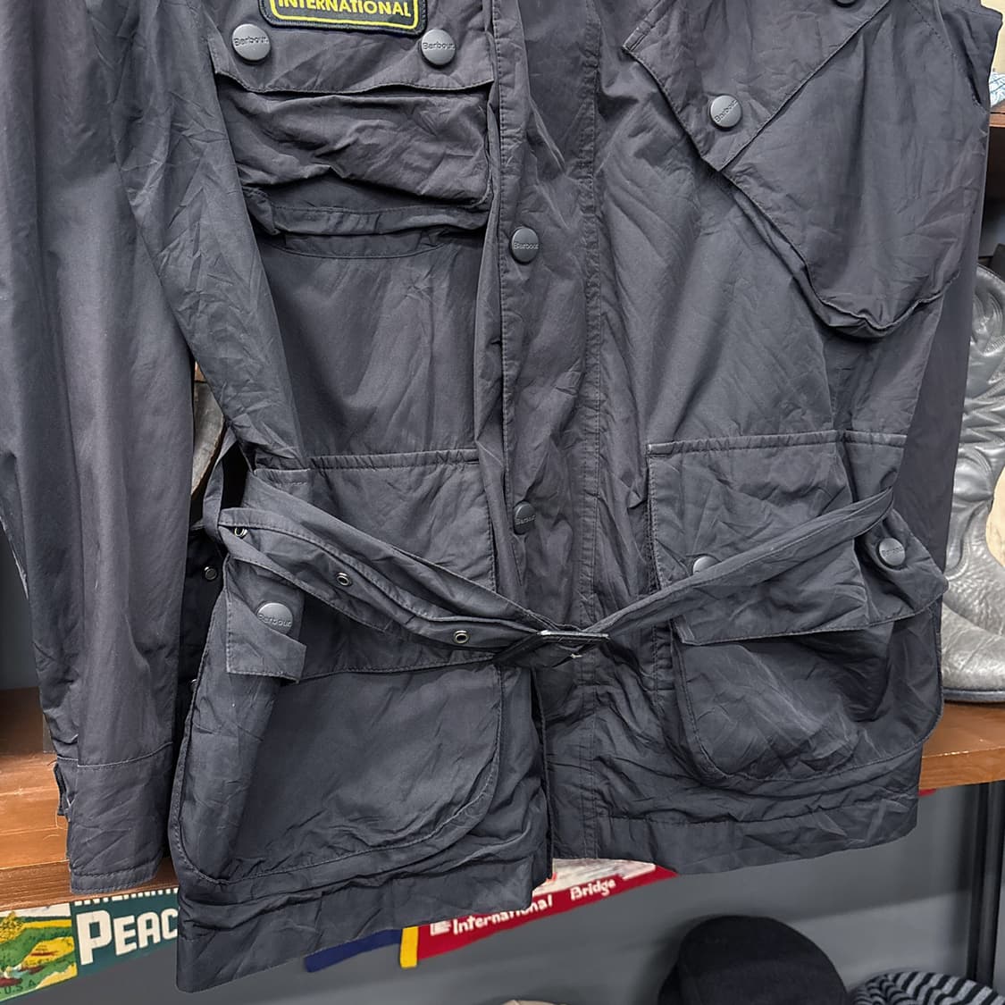 바버 페더웨이드 인터내셔널 나일론 모터사이클 자켓 N1150 상품이미지4