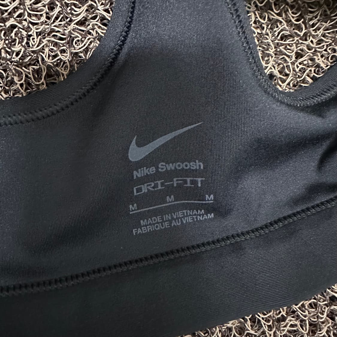 NIKE 나이키 여성 스포츠 브라 블랙 M 상품이미지3