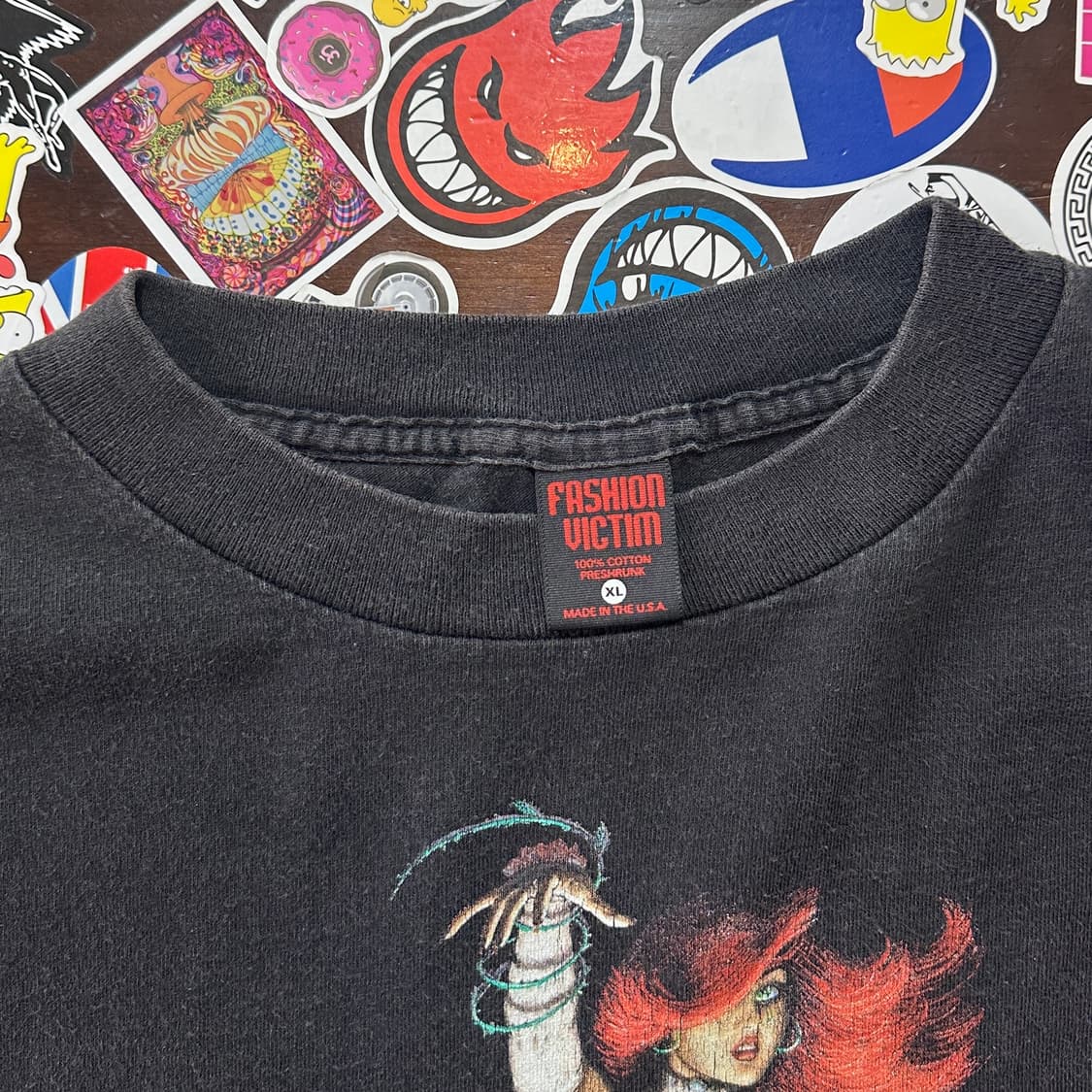 90s USA Dawn 빈티지 싱글스티치 티셔츠 XL 상품이미지9