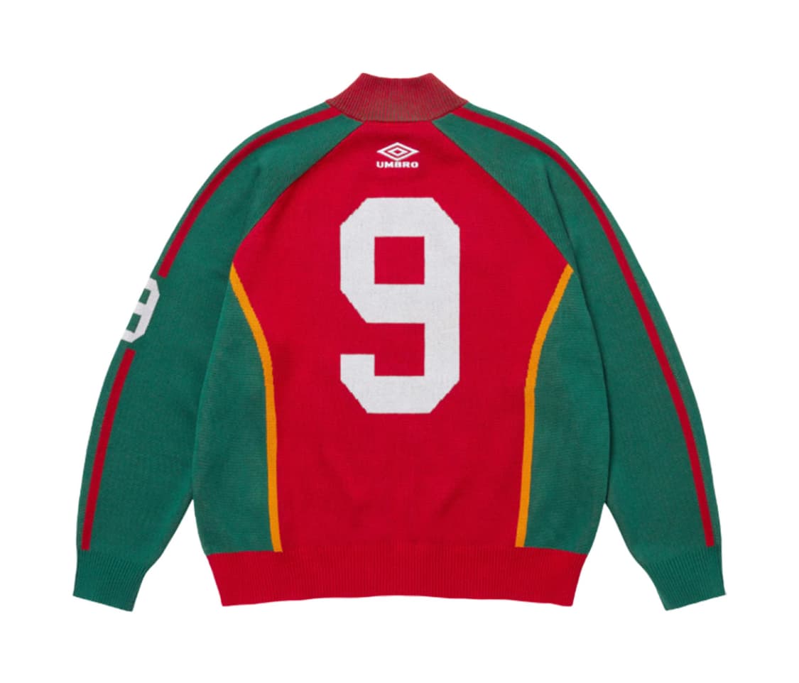 슈프림x엄브로 집업니트 새상품 M 상품이미지2