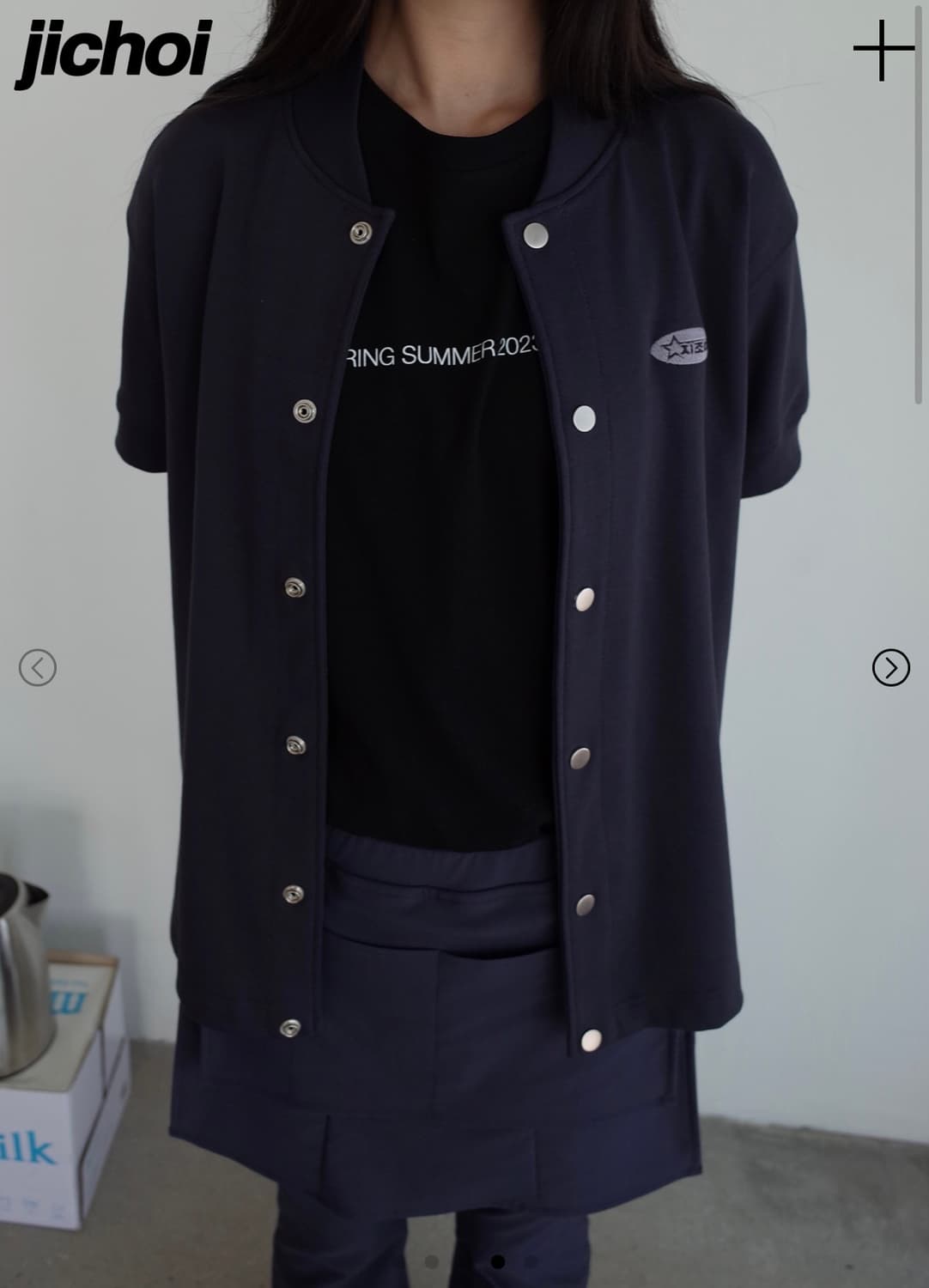 지초이 SS23 SHORT SLEEVE VARSITY (GRAPH 상품이미지1