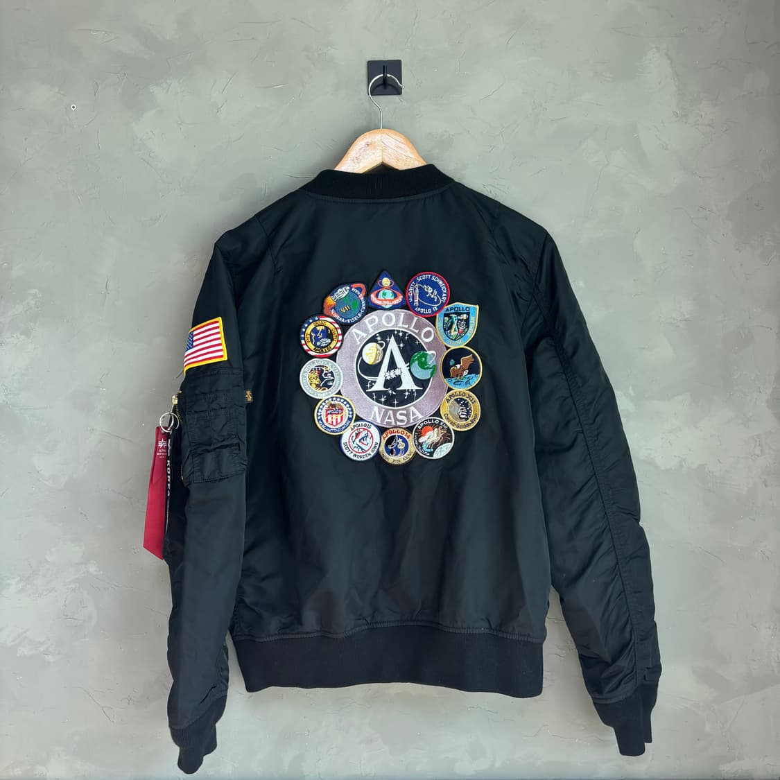 알파인더스트리 나사 마원 아폴로 봄버 자켓 상품이미지4
