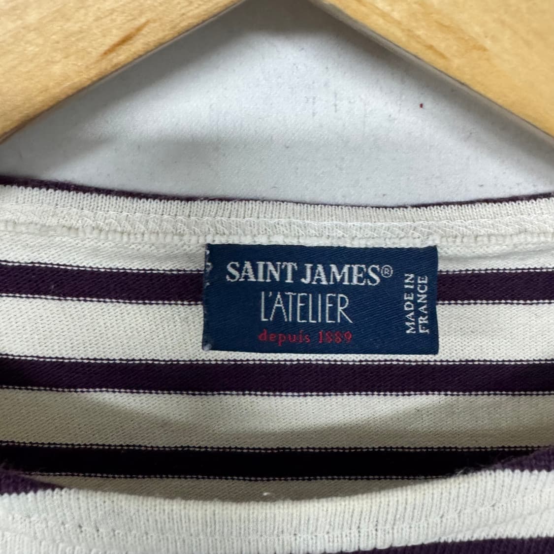 세인트제임스 단가라 긴팔티 상품이미지3