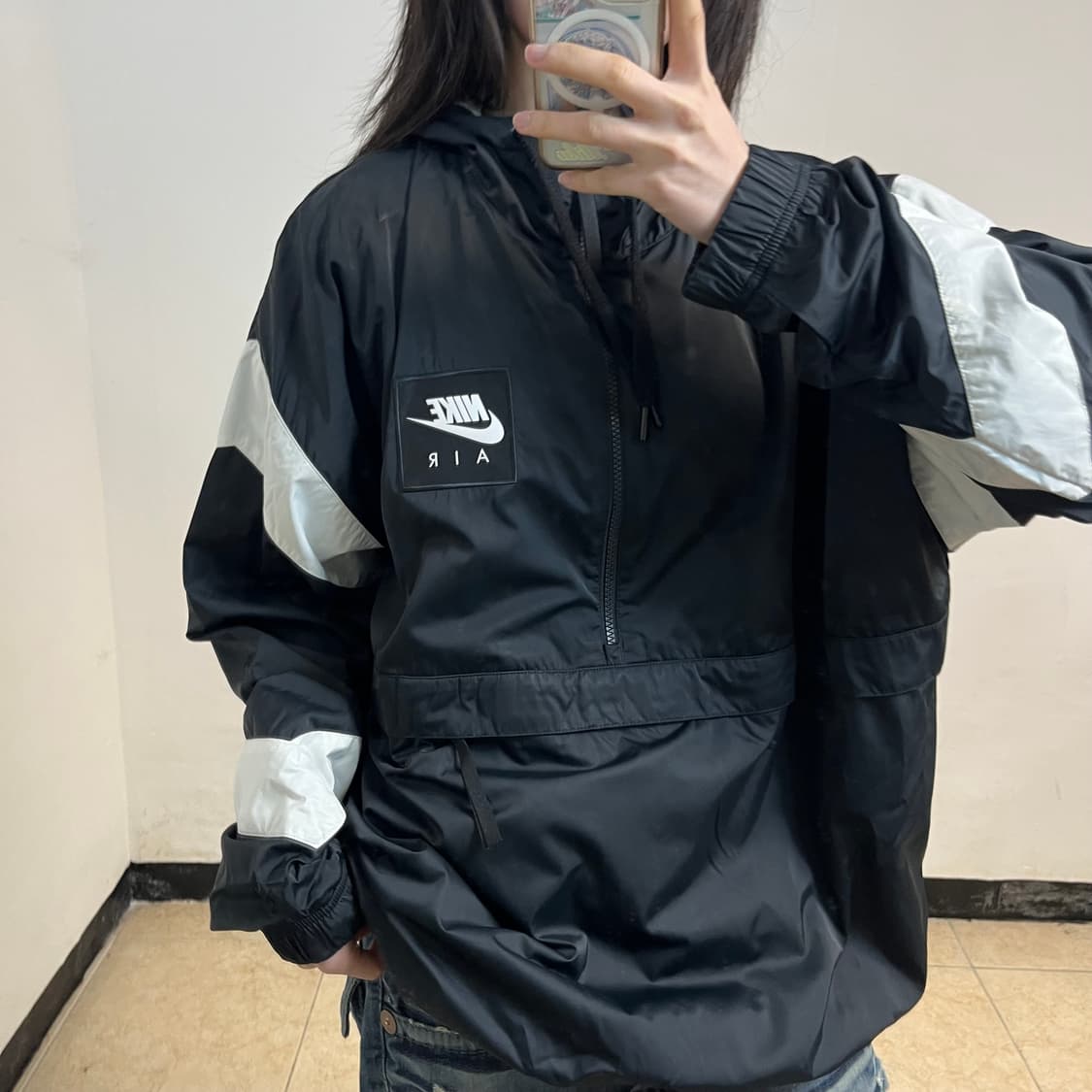 Nike Air black anorak 상품이미지3