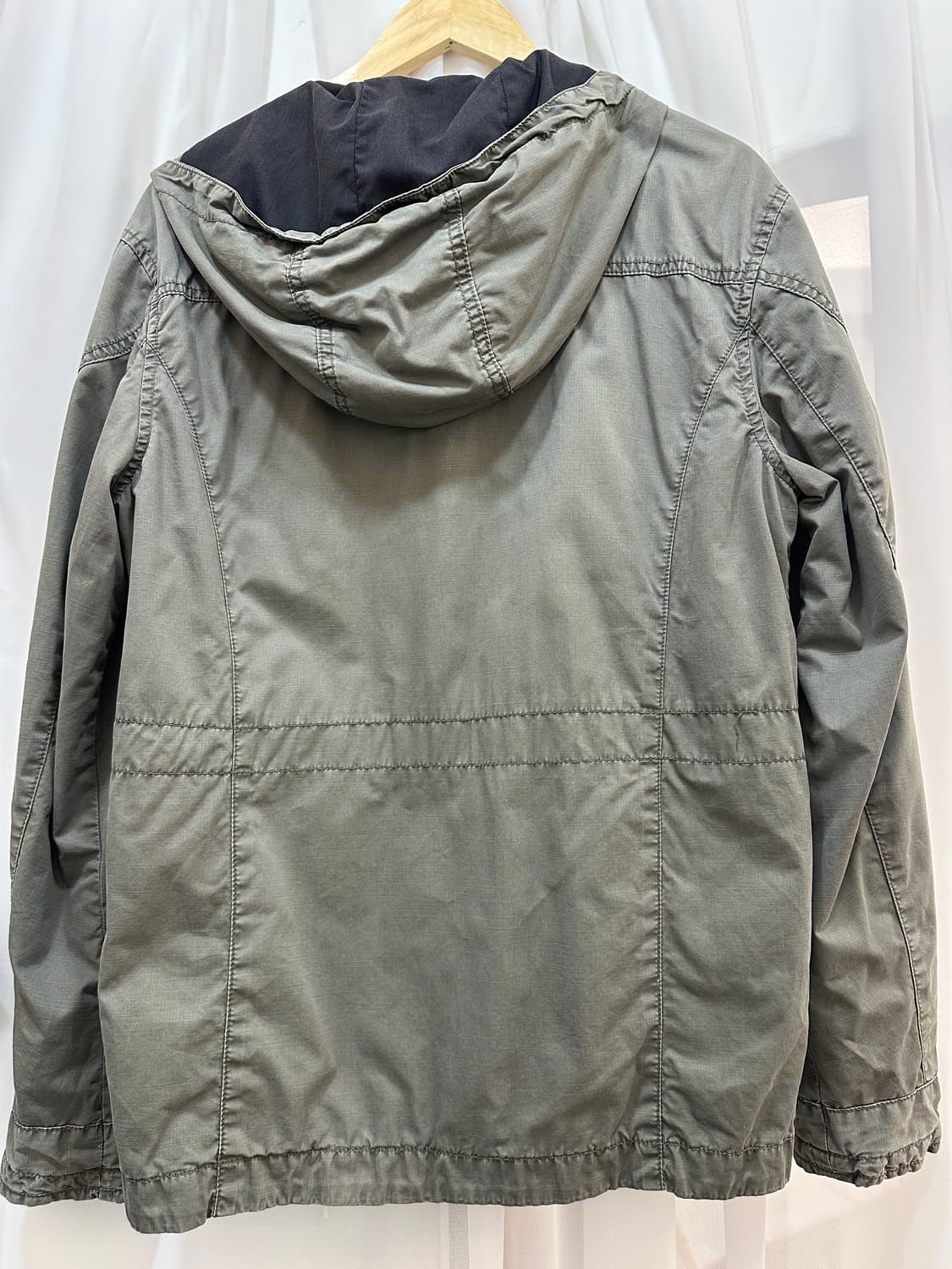 잭앤존스 야상 M사이즈 카키색 상품이미지6