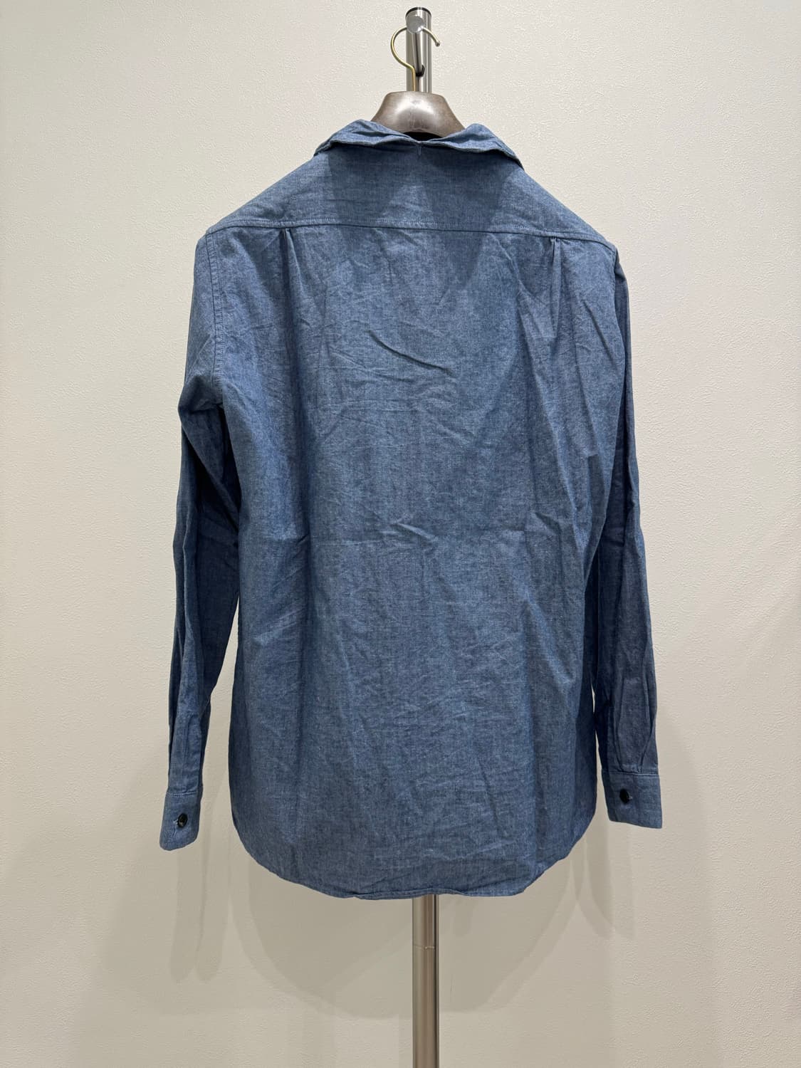 캐피탈 하이넥 닻 라이트 인디고 셔츠 상품이미지5